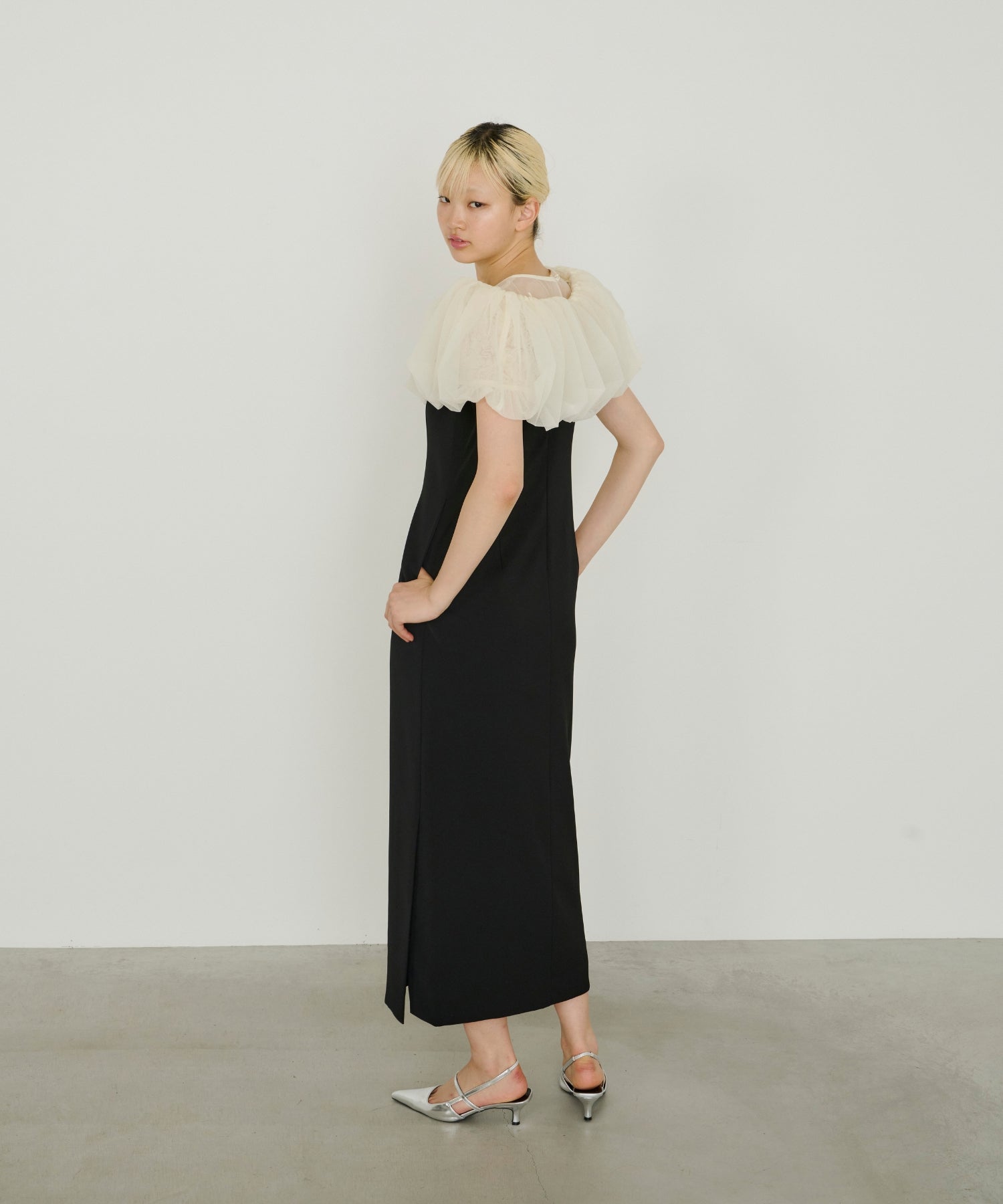 BALLOON FORM SET DRESS