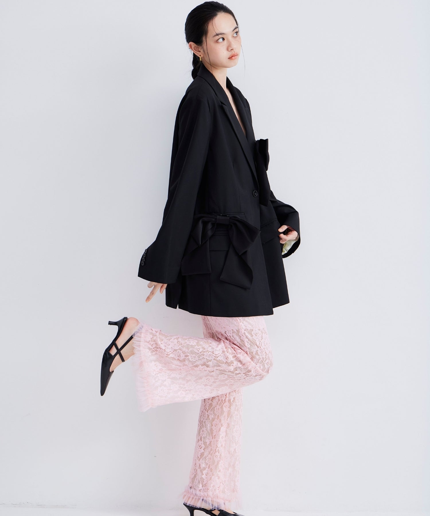 LACE FLARE PANTS