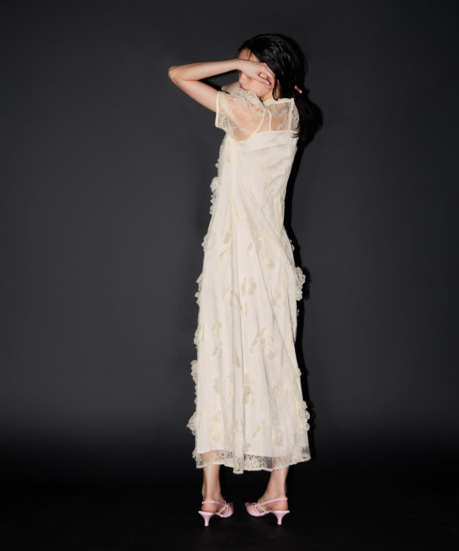 FLOWER LACE DRESS