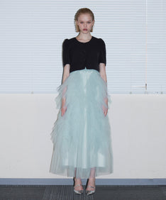 JELLYFISH DRESS ライトブルー 正面全身着用