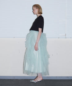 JELLYFISH DRESS ライトブルー 横全身着用