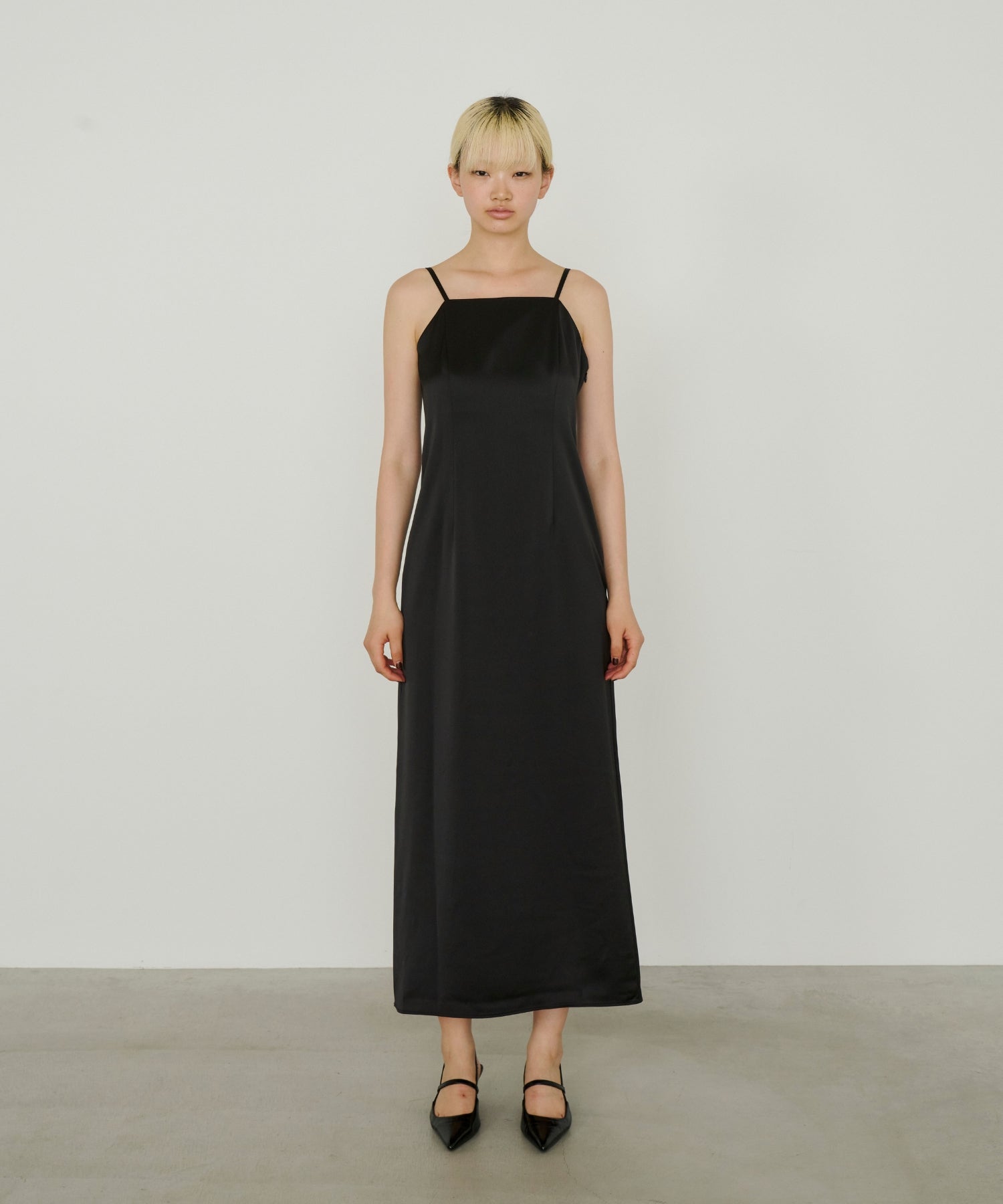 SATIN MINIMAL DRESS