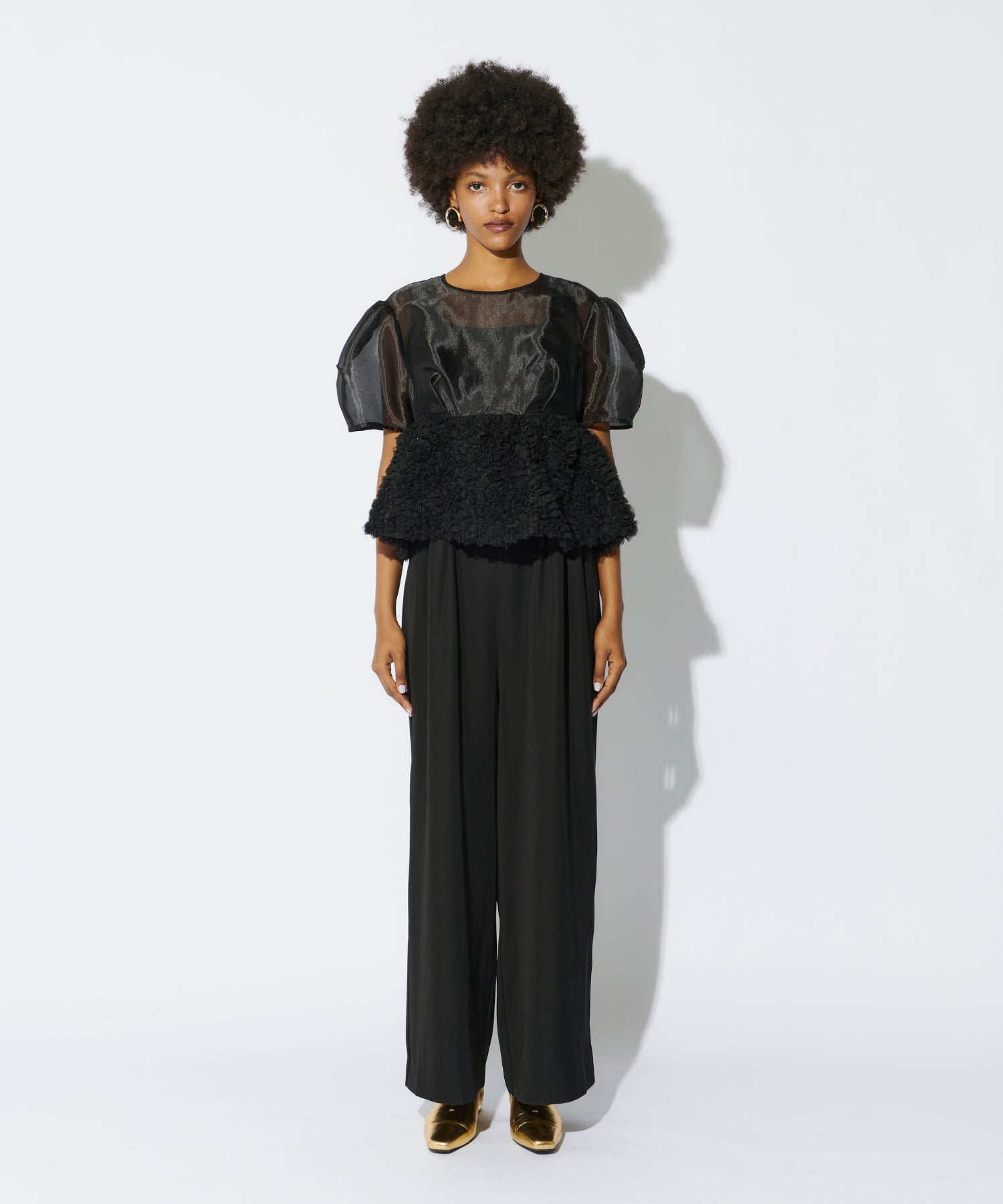 SWELL PEPLUM SET UP PANTS DRESS