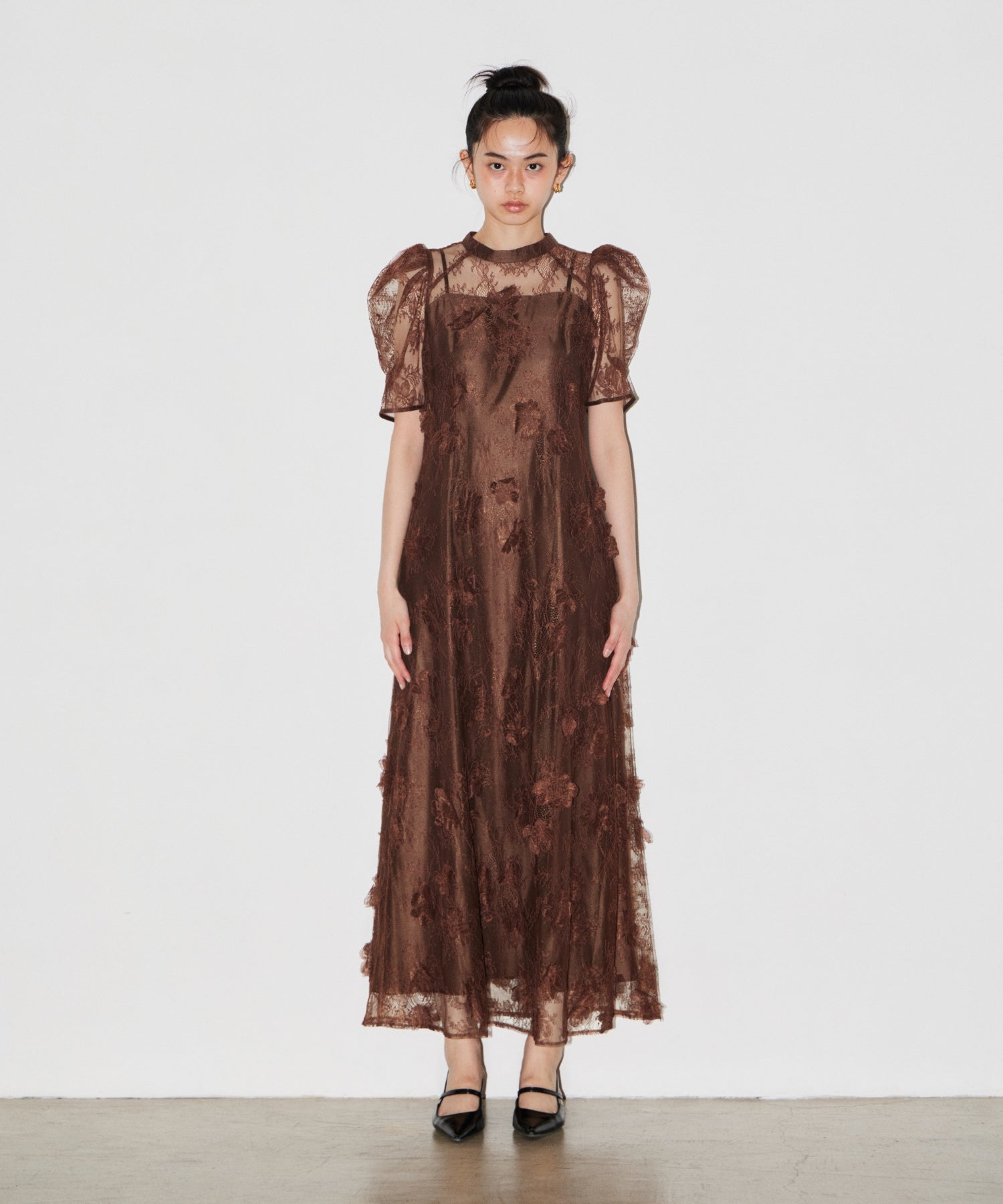 FLOWER LACE DRESS