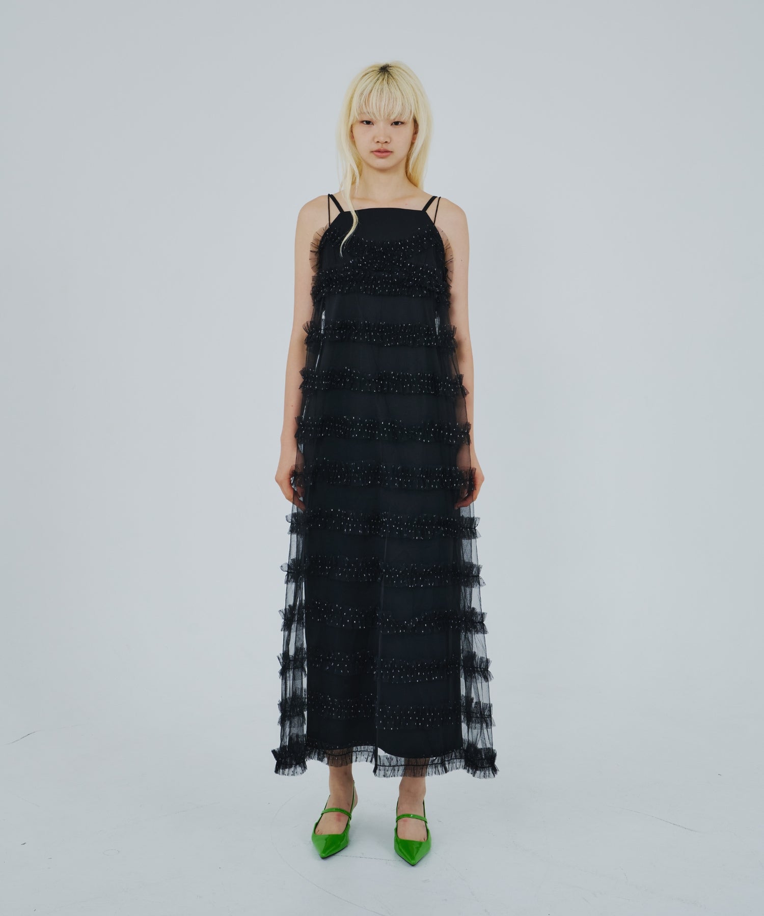FRILL-LINE "GIRLY" DRESS