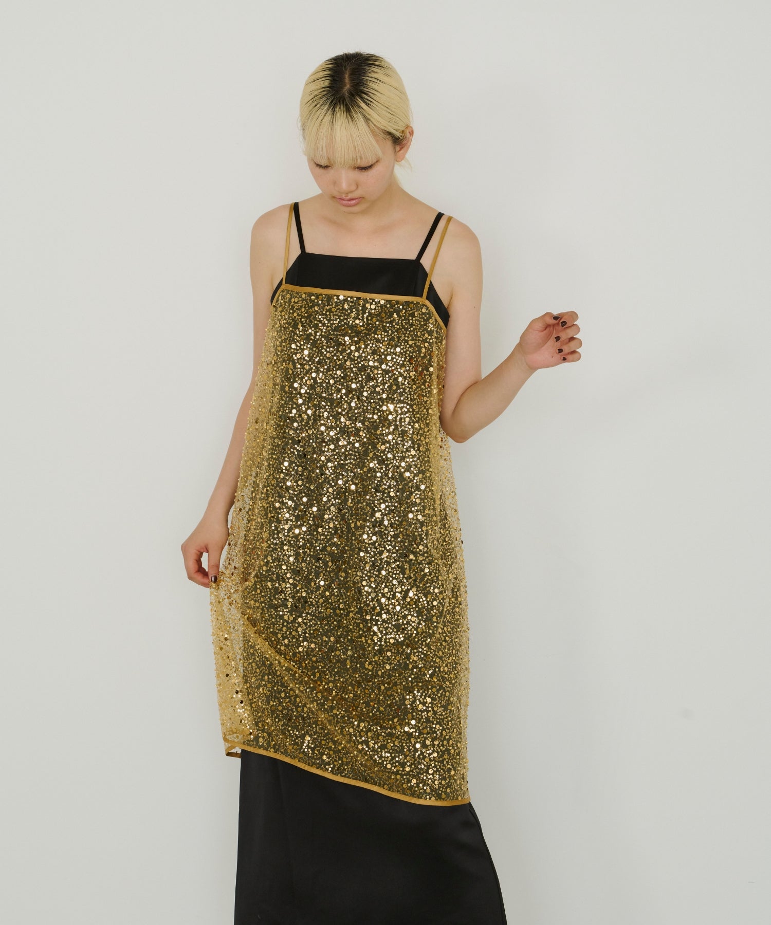 SATIN MINIMAL DRESS