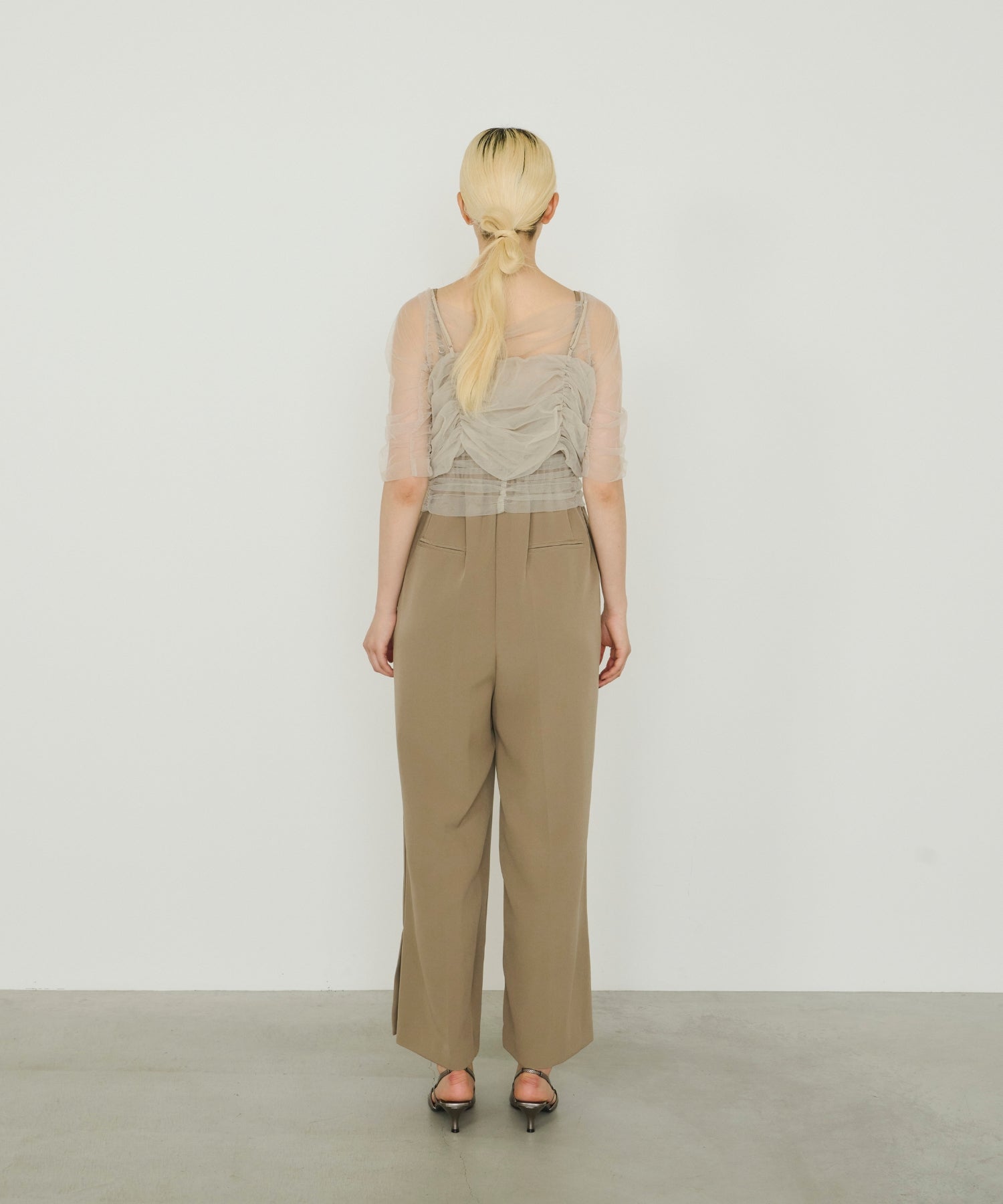 TWISTED BUSTIER LAYERED TOPS