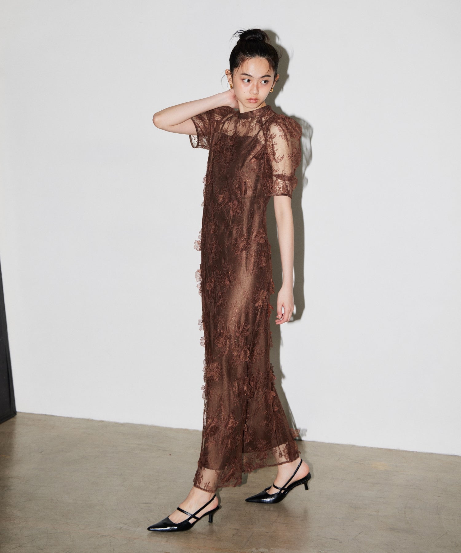 FLOWER LACE DRESS