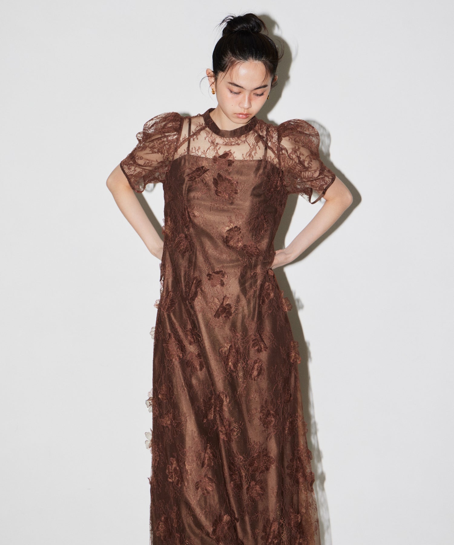 FLOWER LACE DRESS
