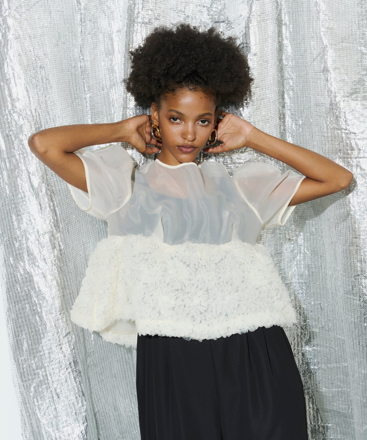 SWELL PEPLUM SET UP PANTS DRESS