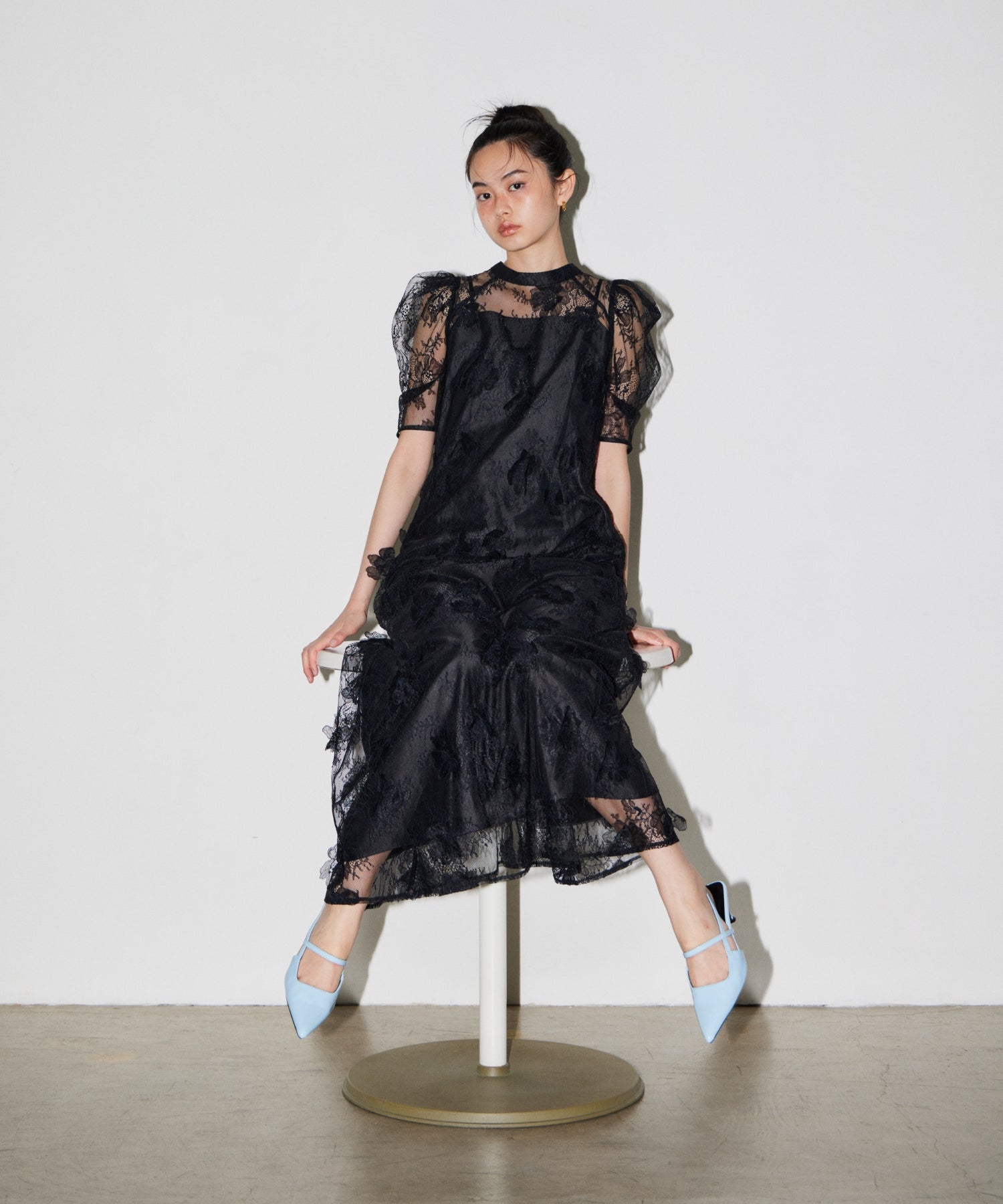 FLOWER LACE DRESS