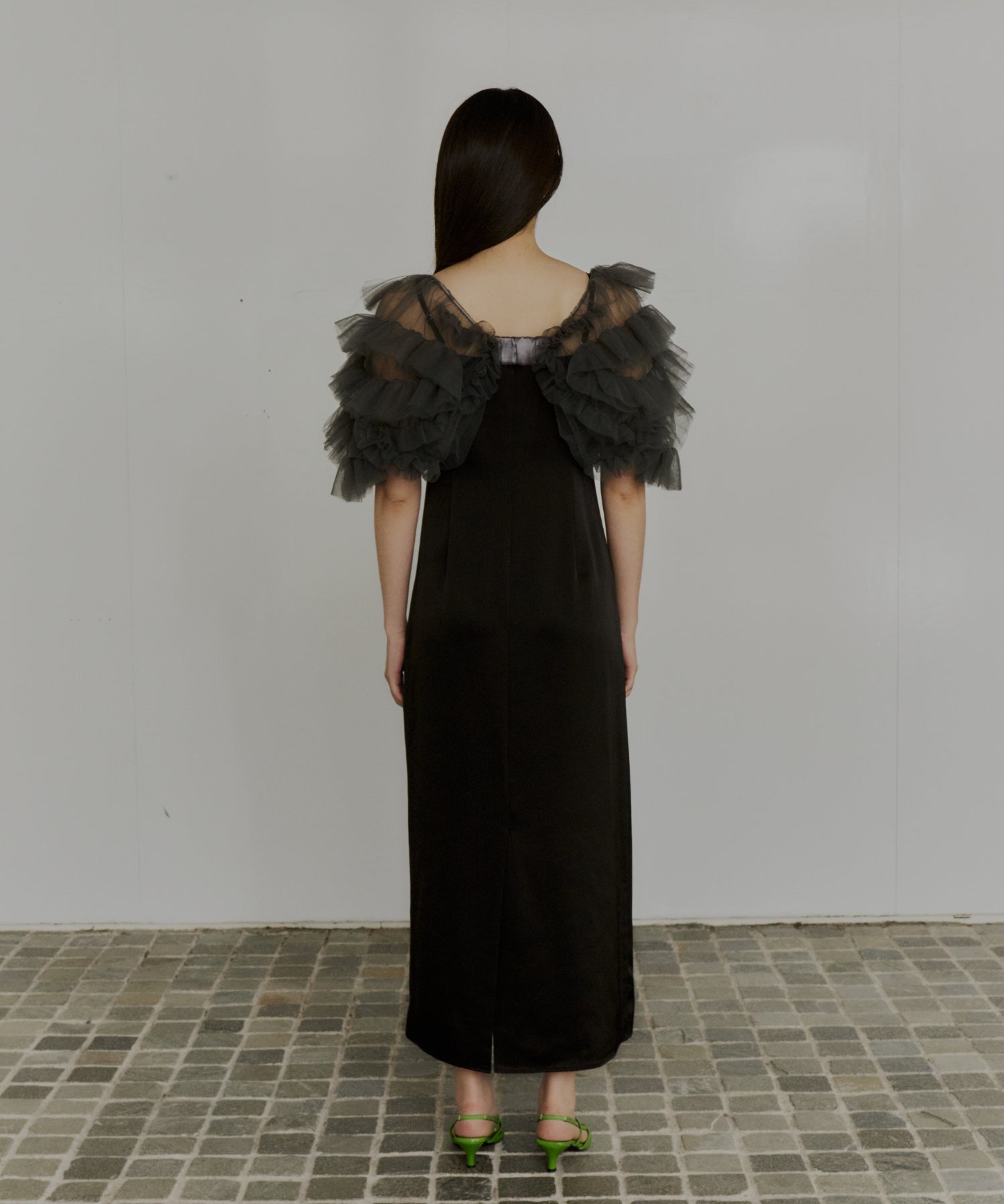 MIXING FRILLS BOLERO