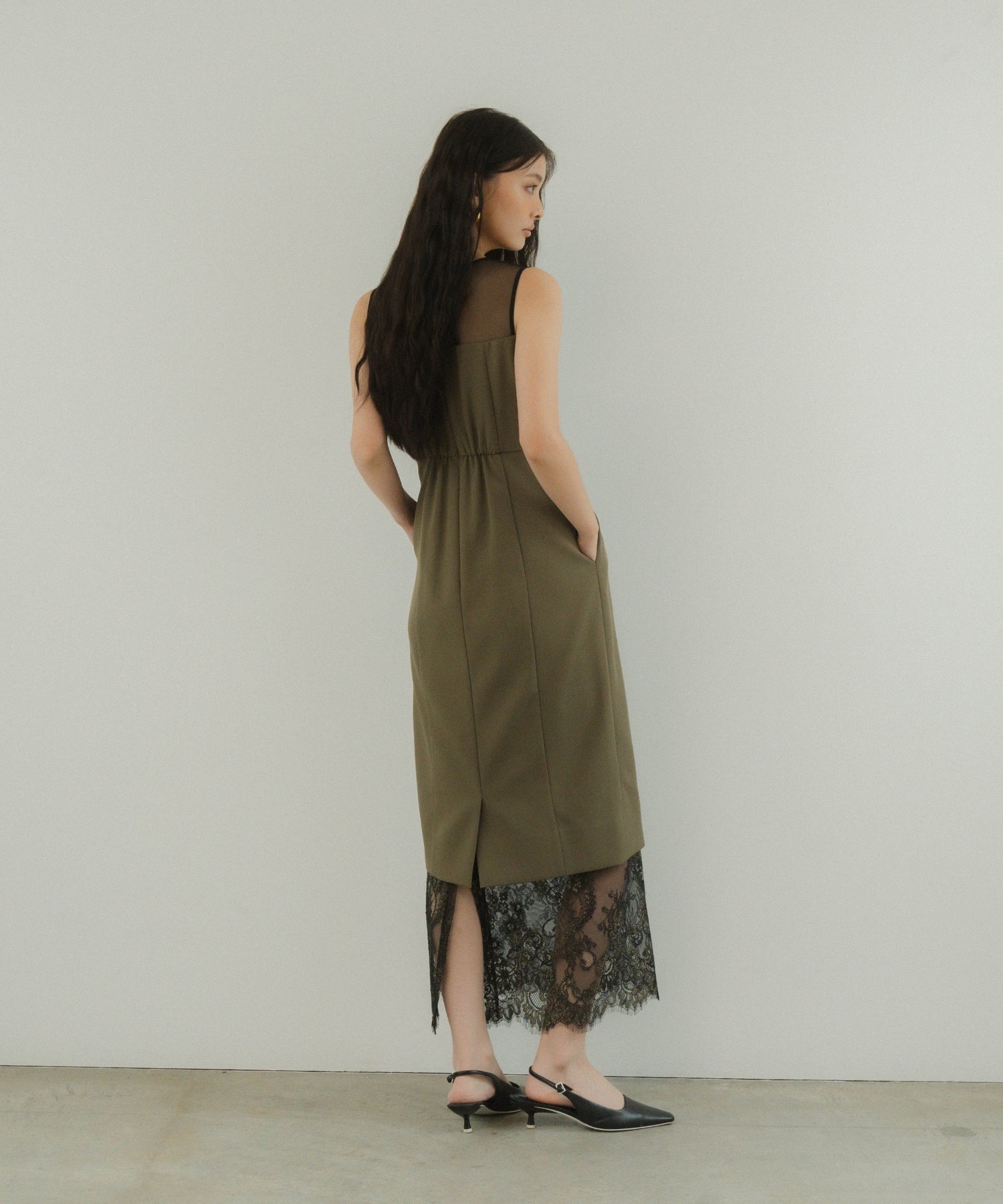 HEM LACE DRESS