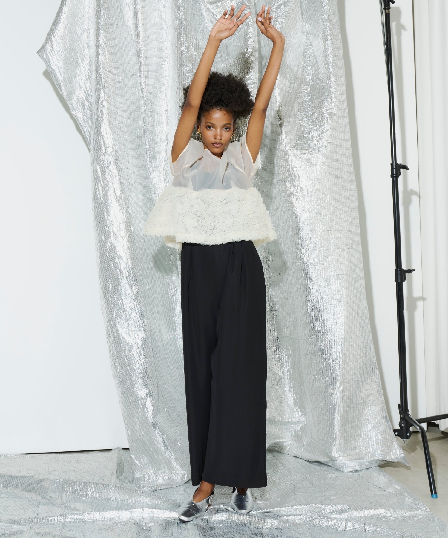 SWELL PEPLUM SET UP PANTS DRESS