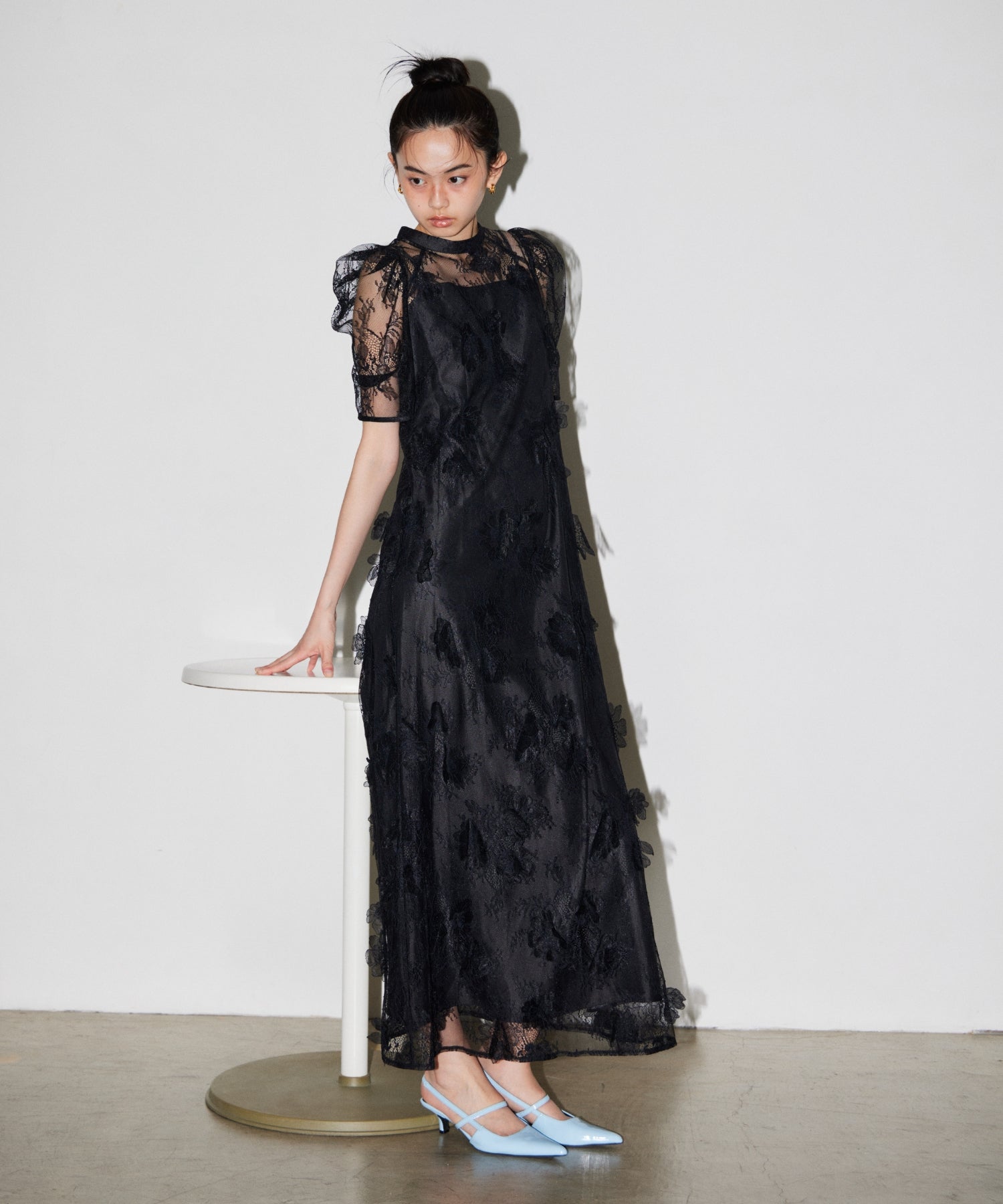 FLOWER LACE DRESS