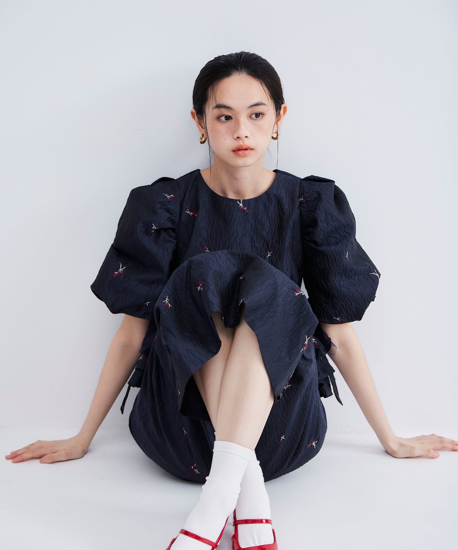 【POPUP】BLOSSOM FRILL DRESS