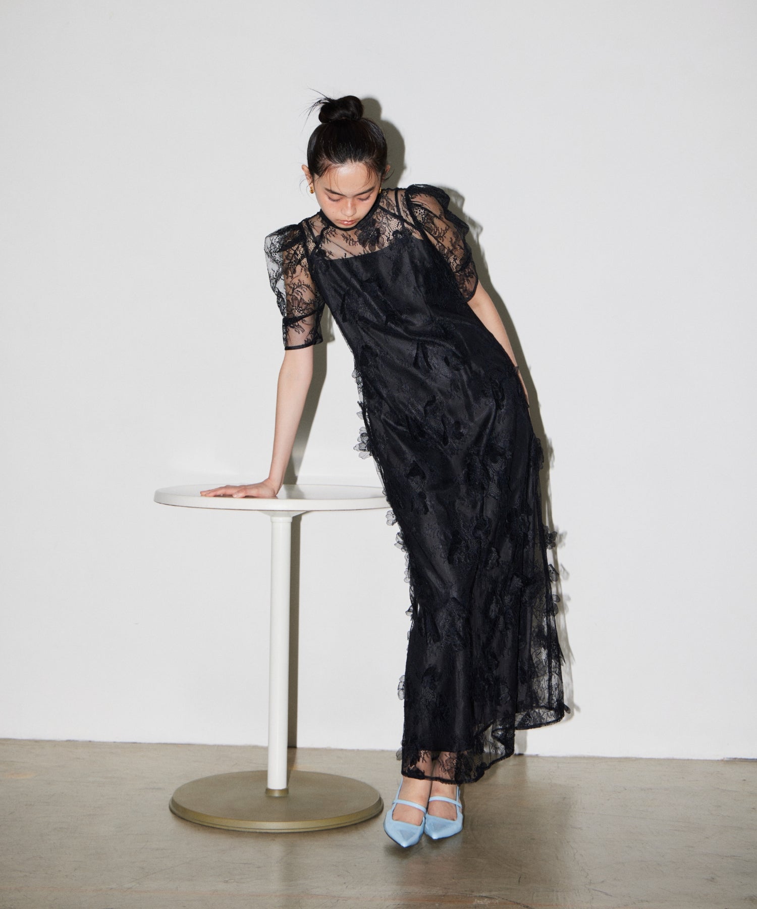FLOWER LACE DRESS