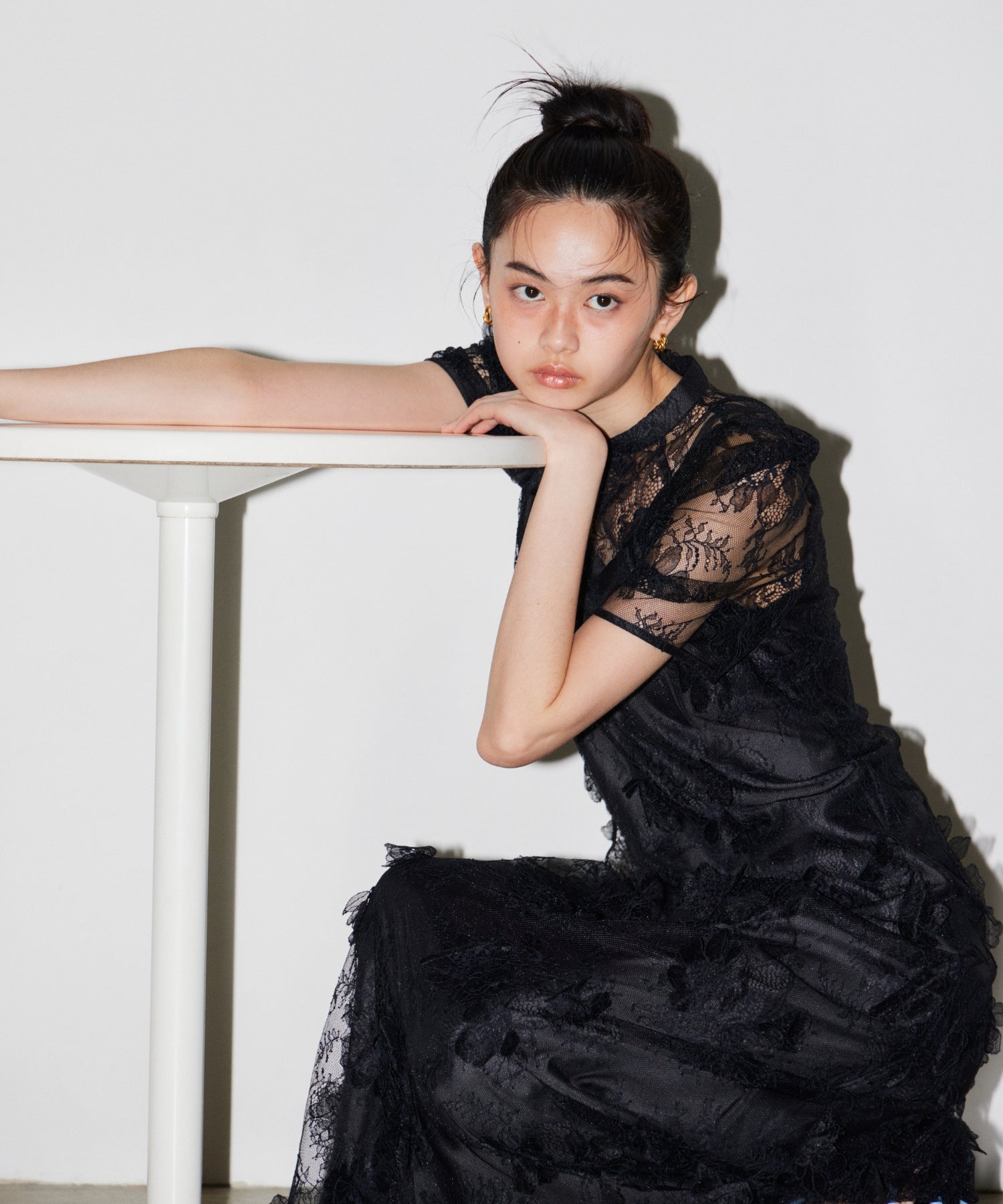 FLOWER LACE DRESS