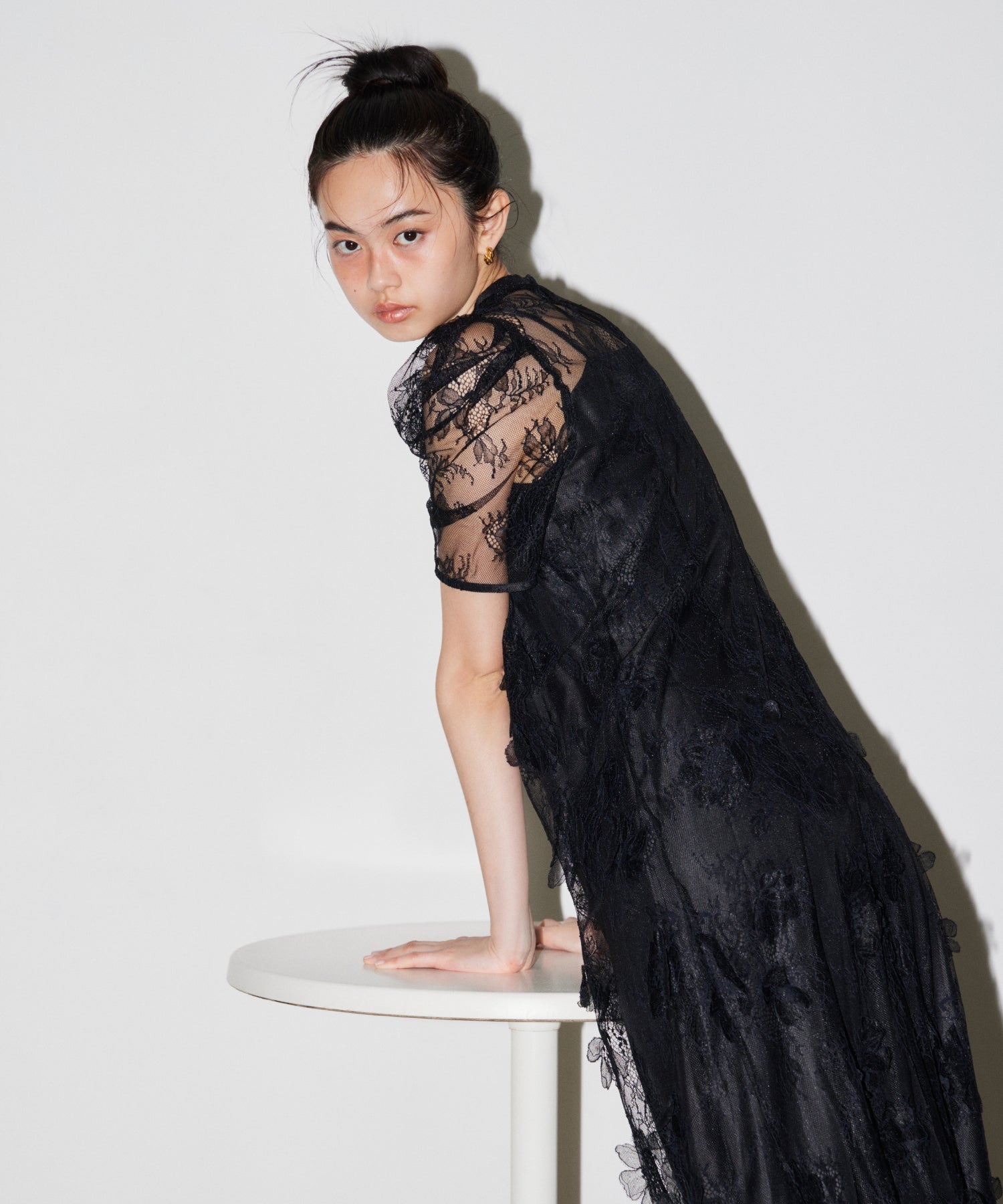 FLOWER LACE DRESS