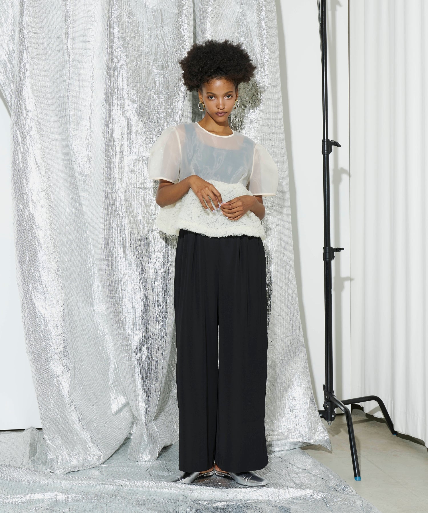 SWELL PEPLUM SET UP PANTS DRESS