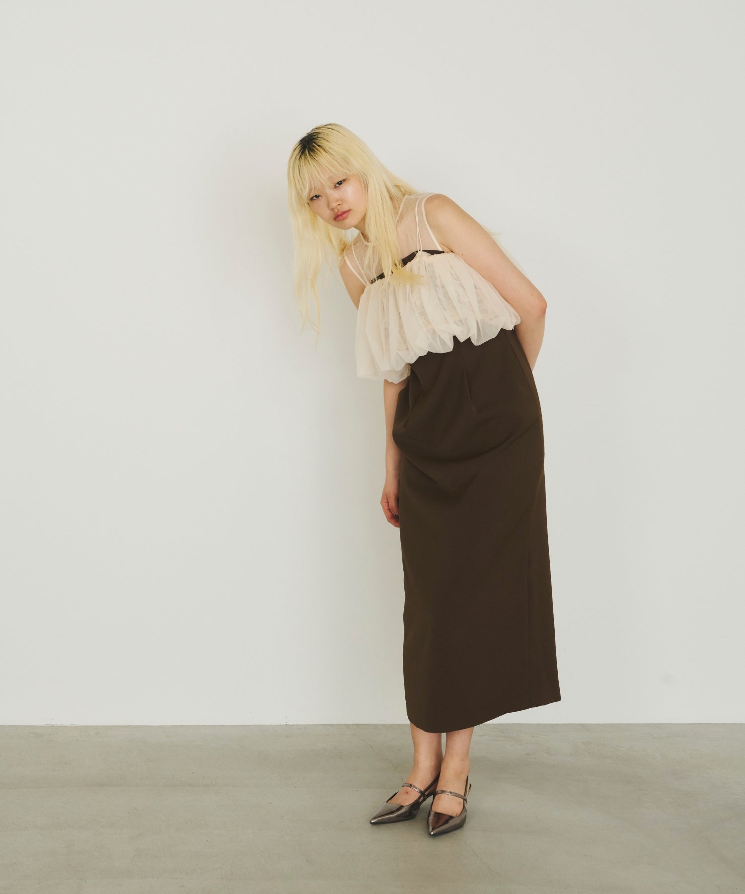BALLOON FORM SET DRESS