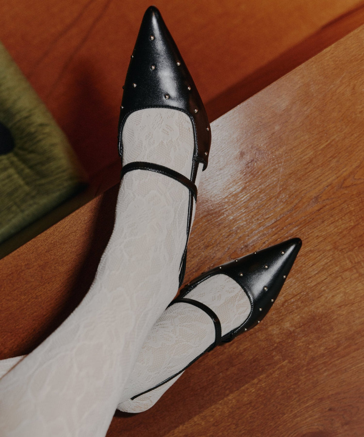 【POPUP】STUDS SLINGBACK ALWAYS SHOES