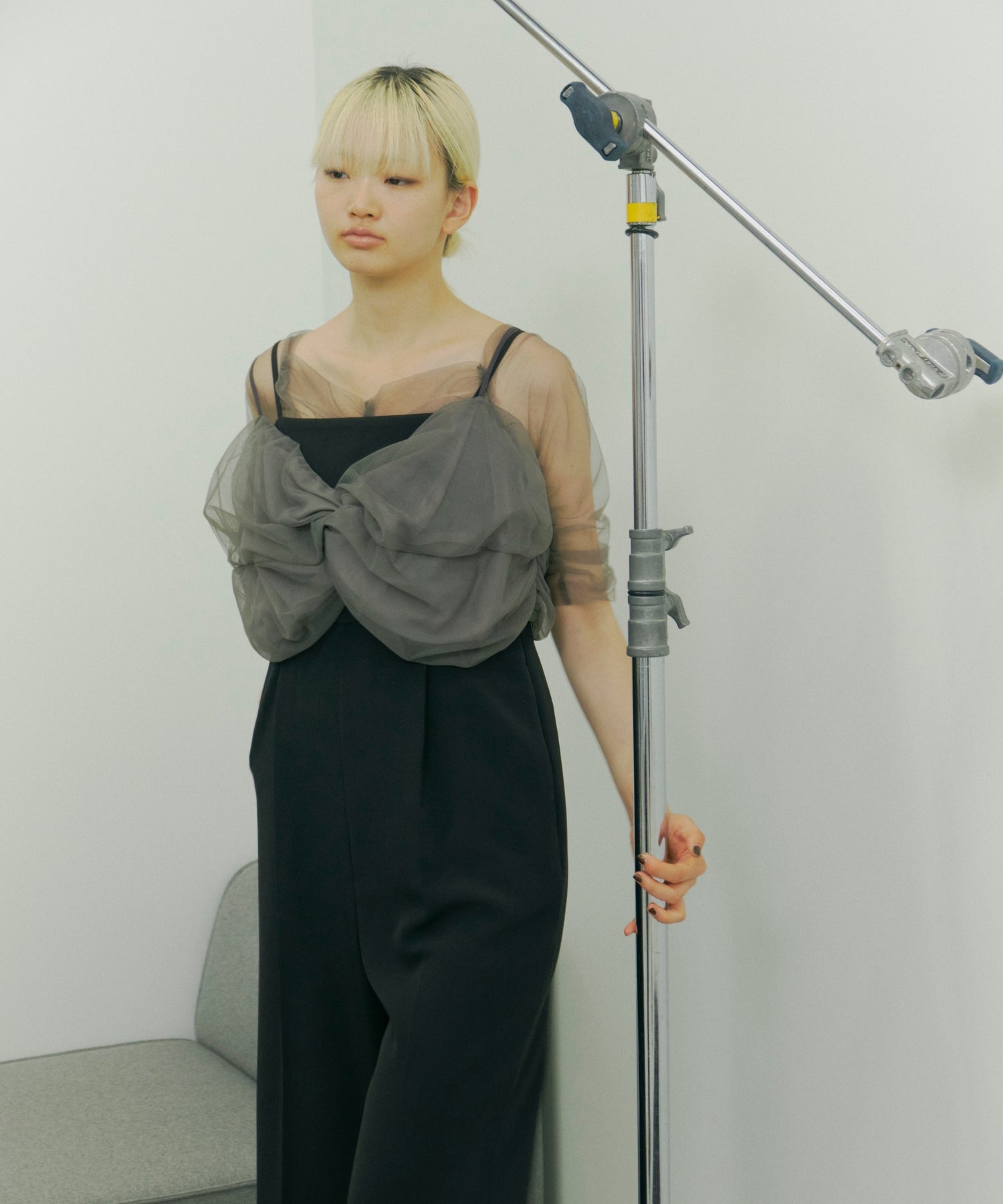 TWISTED BUSTIER LAYERED TOPS