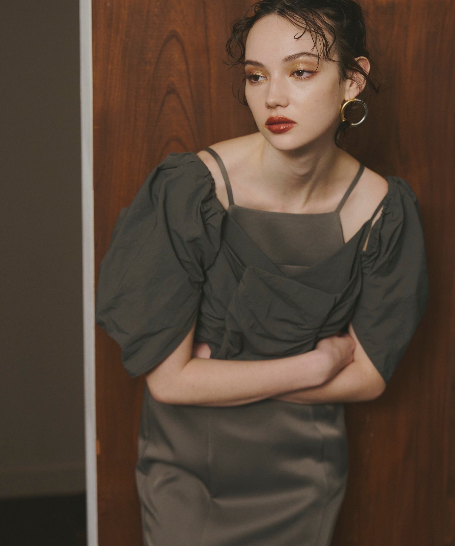 DETAIL TOPS SET DRESS