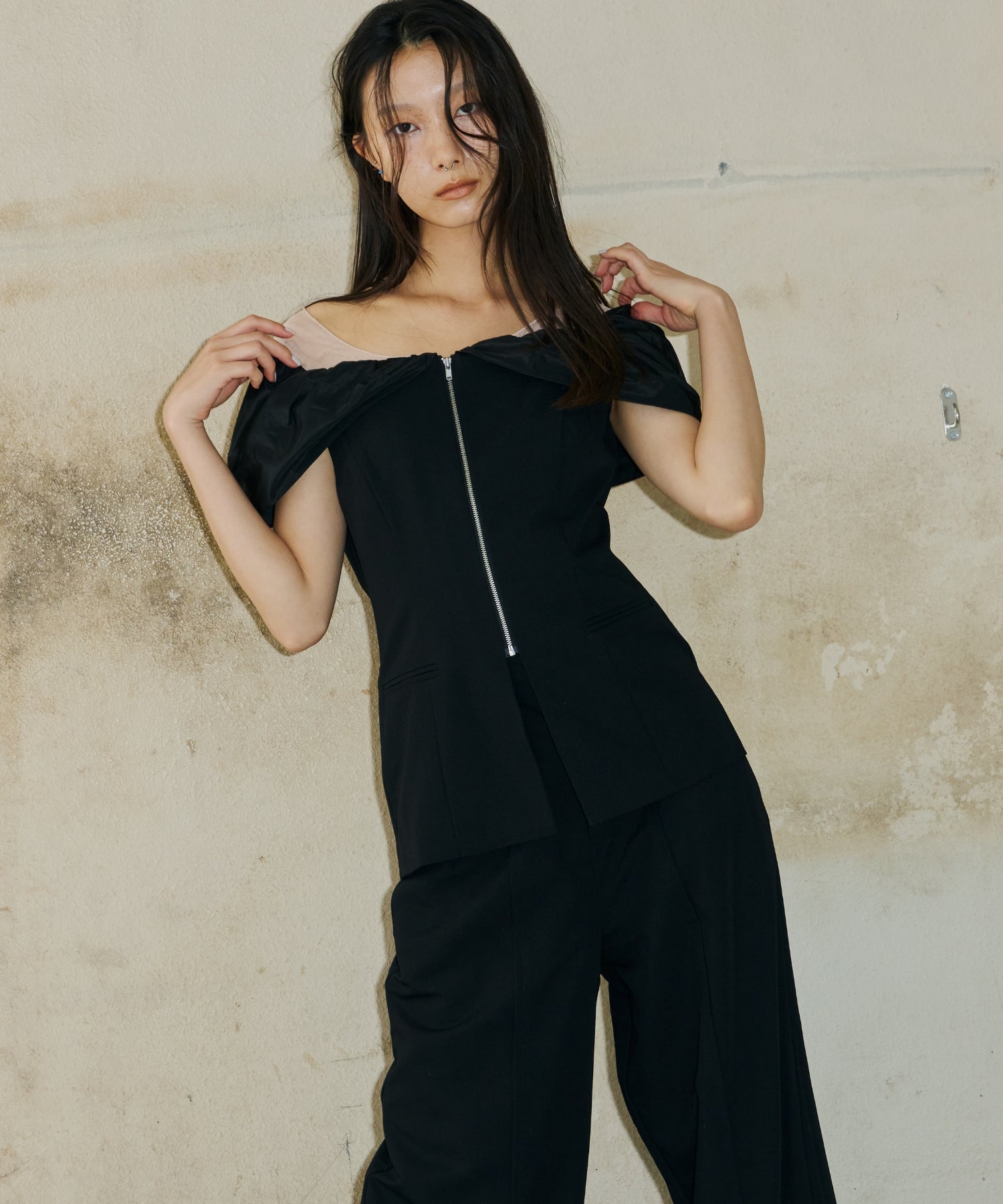 KNOT SHIRT DOCKING SETUP DRESS