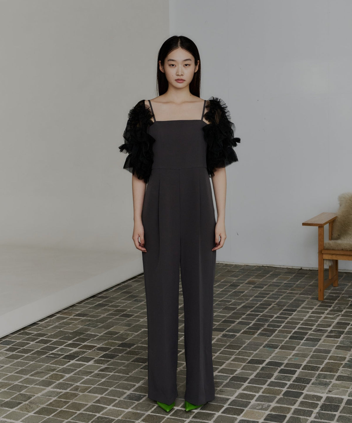 【POPUP】MIXING FRILLS BOLERO