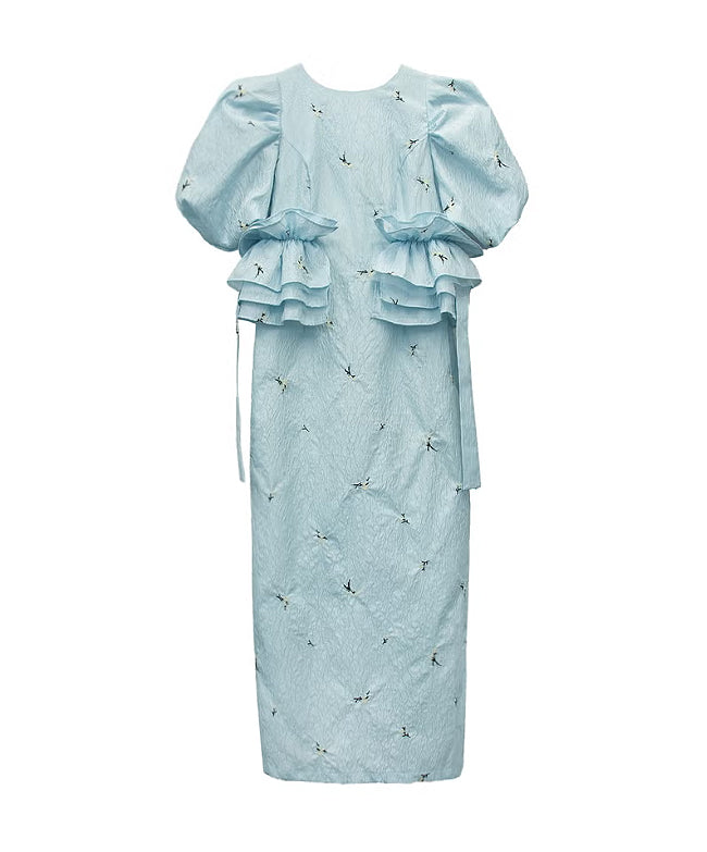 BLOSSOM FRILL DRESS