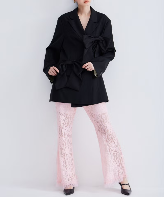 LACE FLARE PANTS