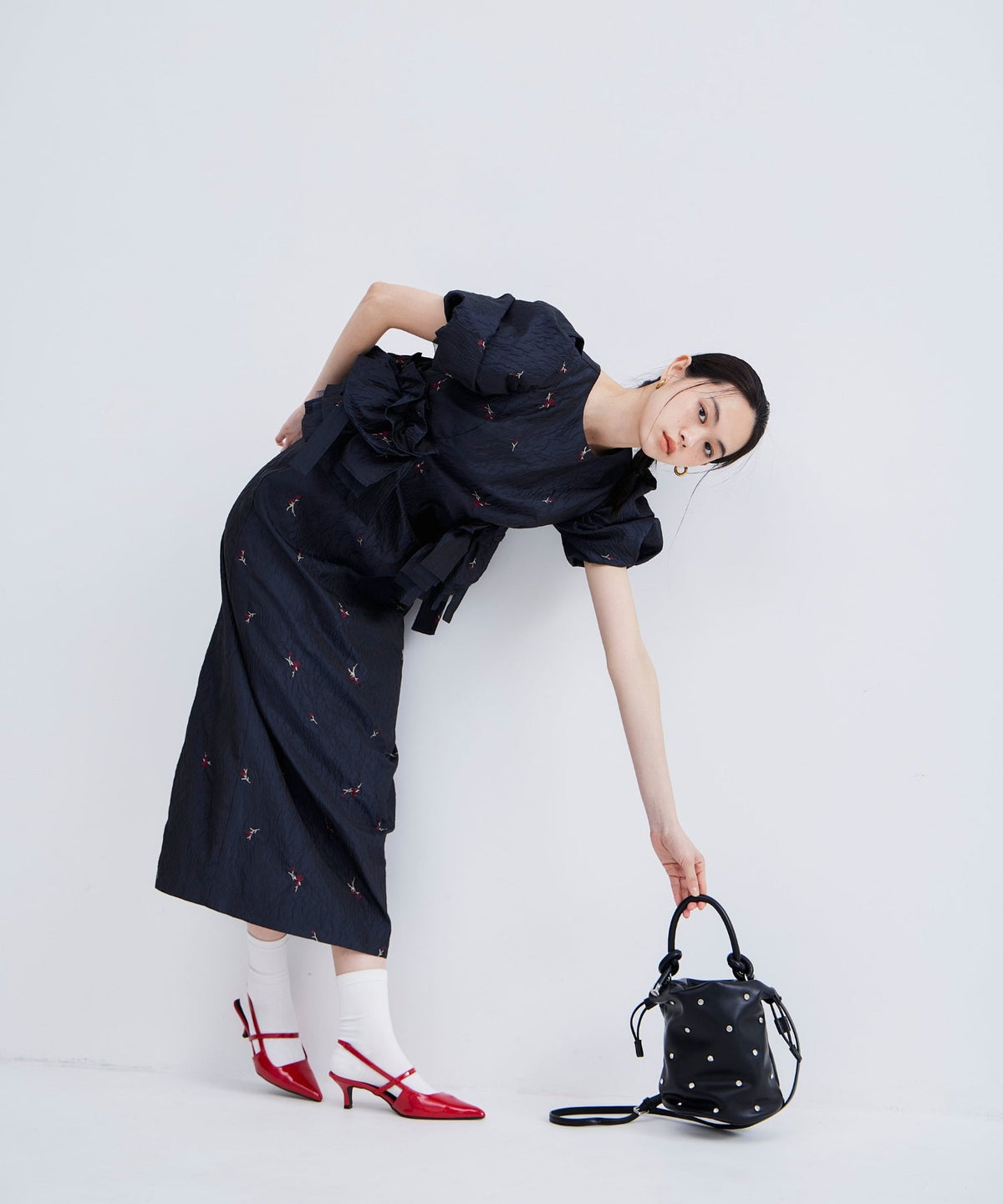 【POPUP】BLOSSOM FRILL DRESS