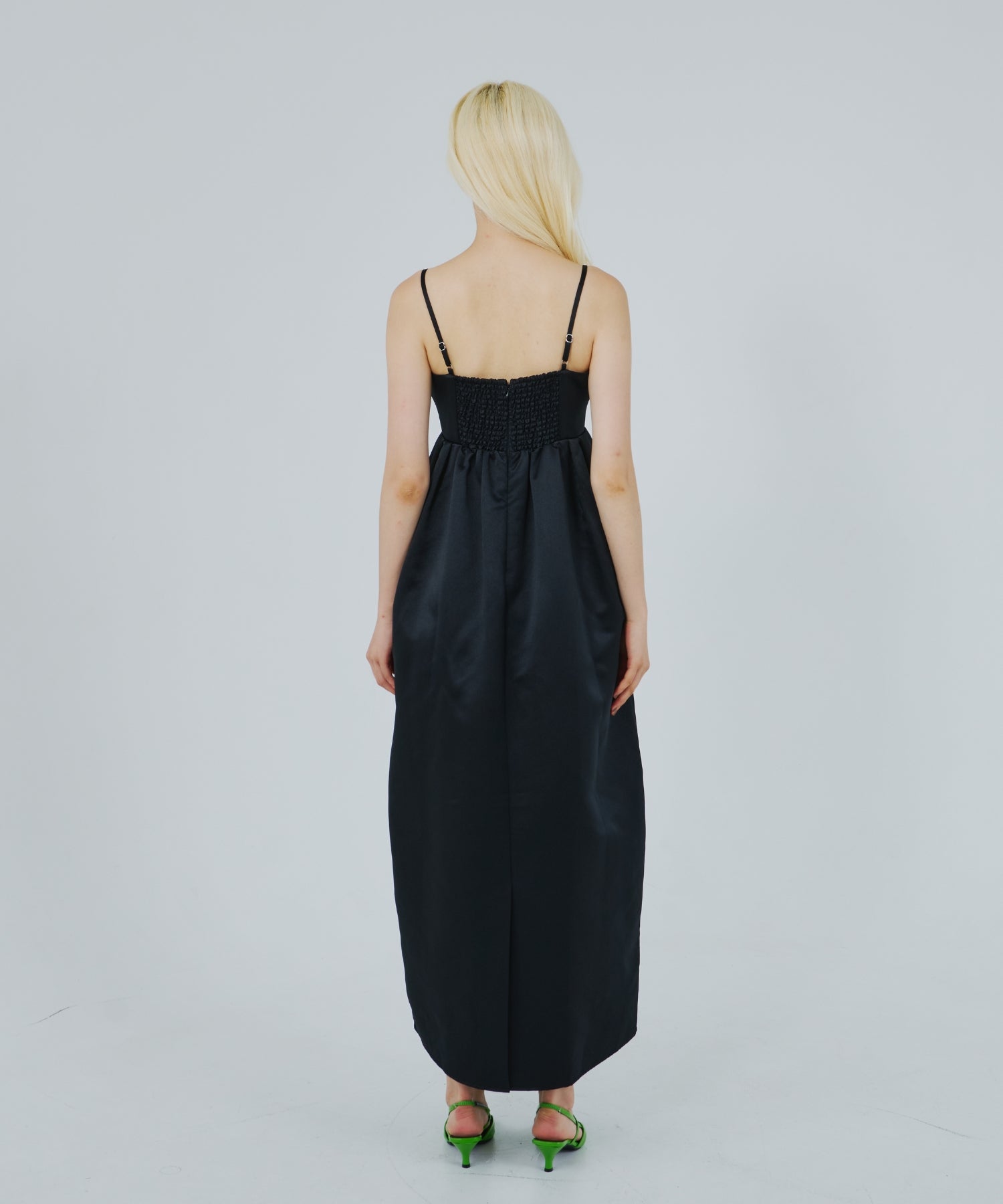 RIBBONS PUFFY VOLUME DRESS