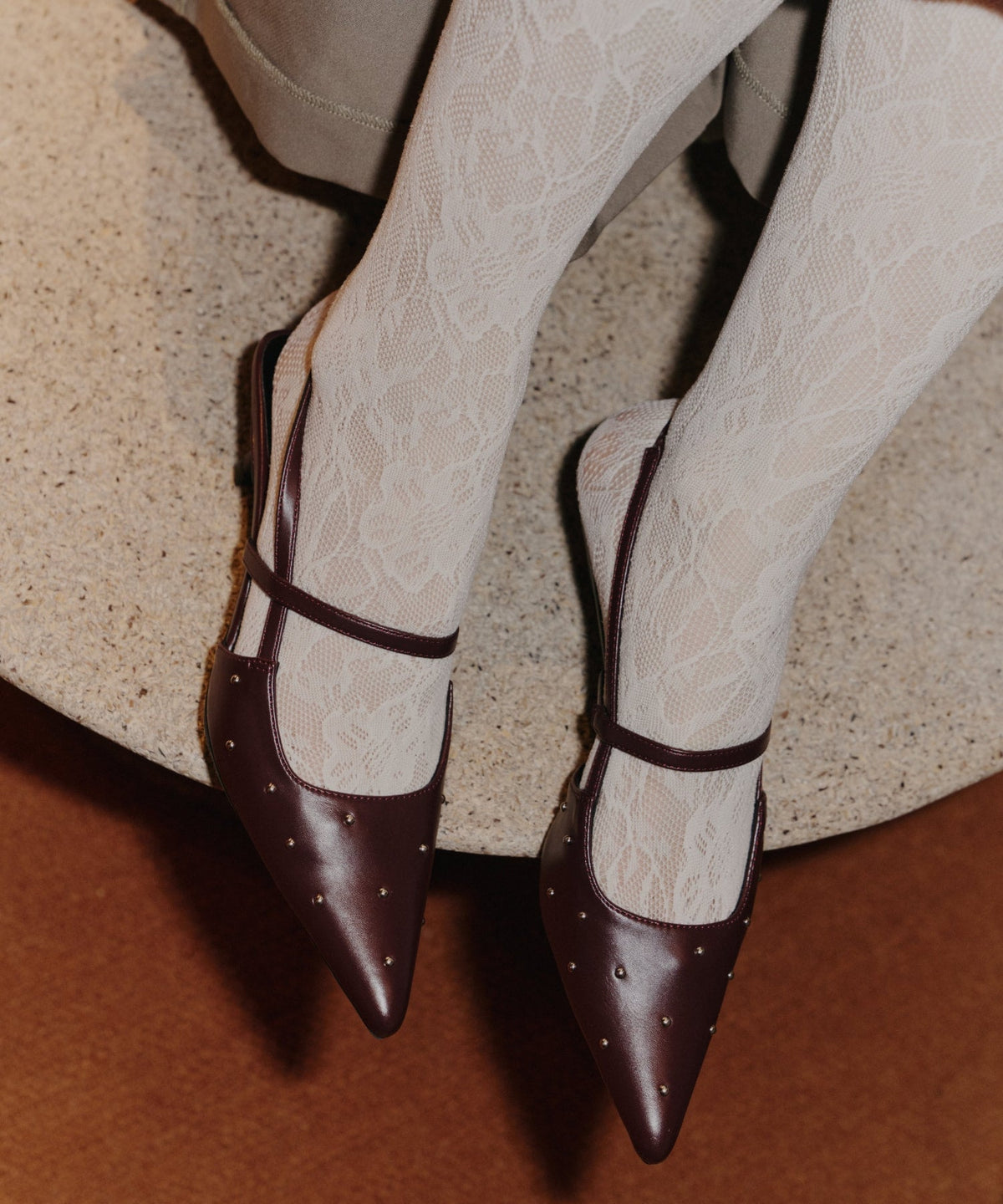 【POPUP】STUDS SLINGBACK ALWAYS SHOES