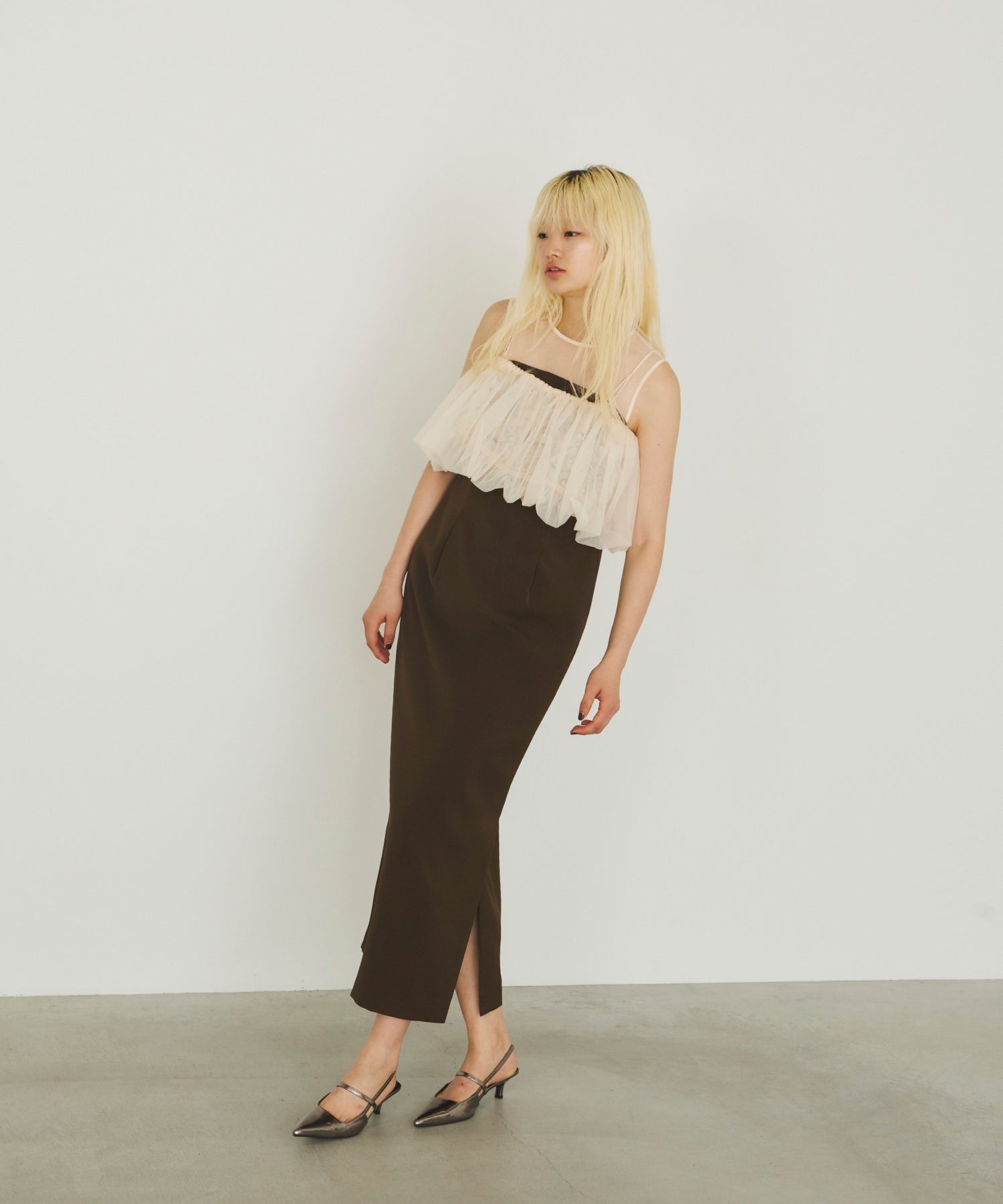 BALLOON FORM SET DRESS