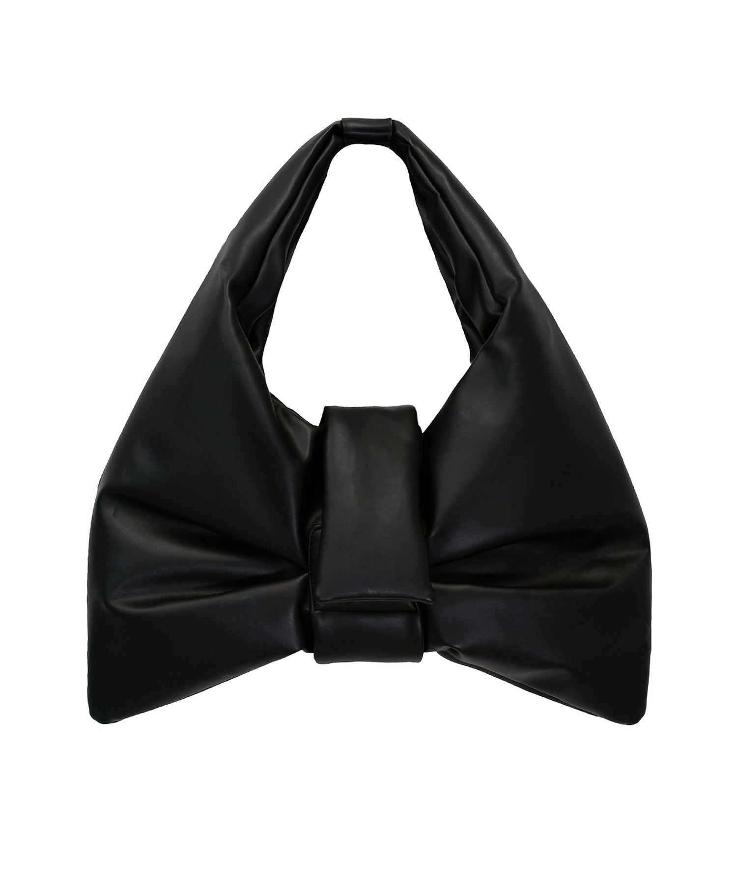 BIG RIBBON BAG ブラック 物撮り画像