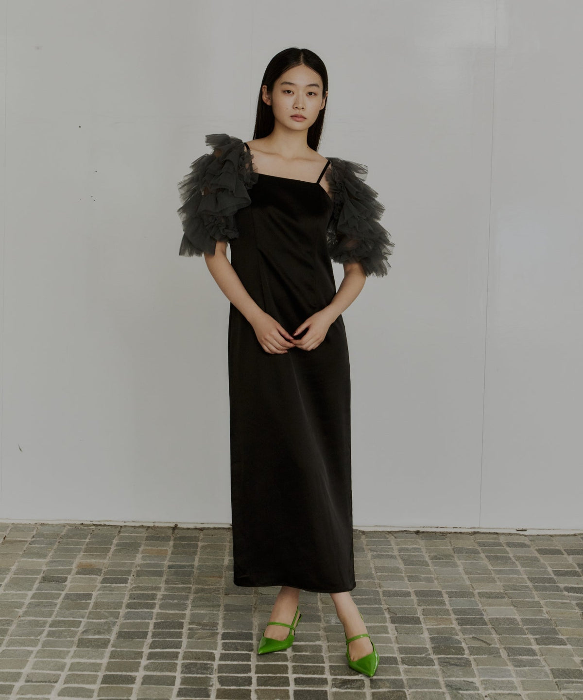 【POPUP】MIXING FRILLS BOLERO