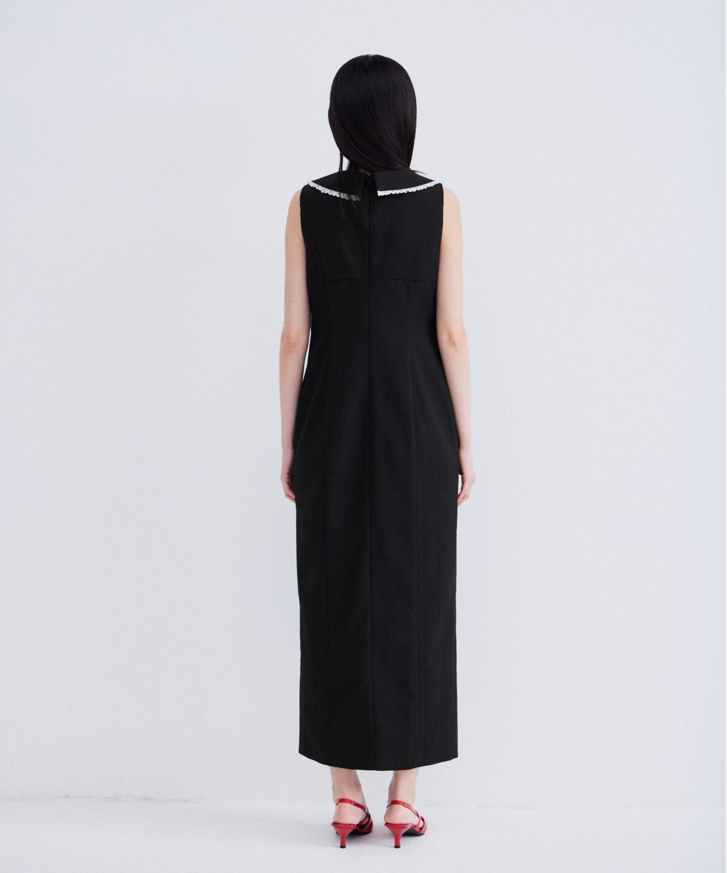 MIXED RIBBON LINE DRESS
