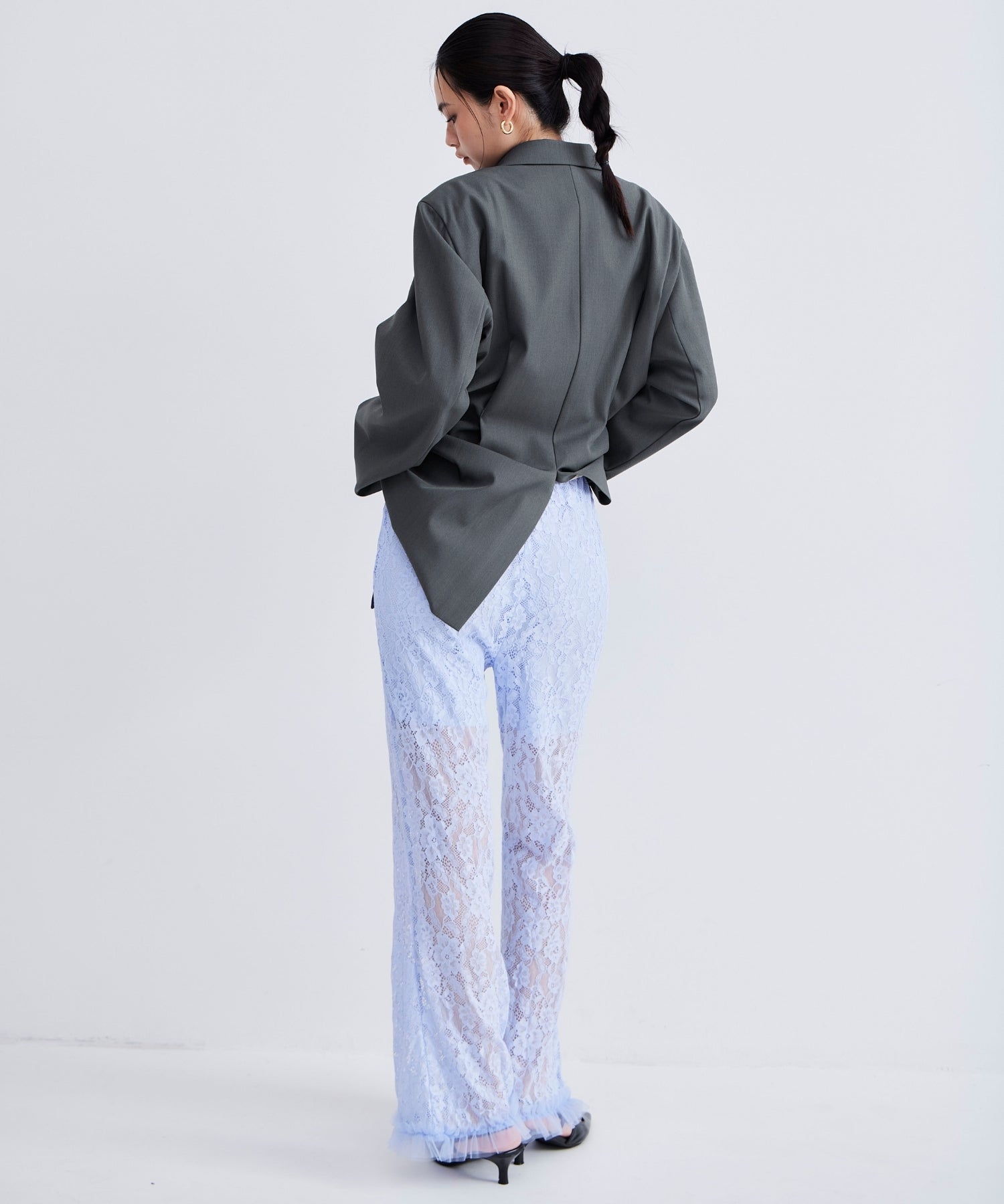 LACE FLARE PANTS