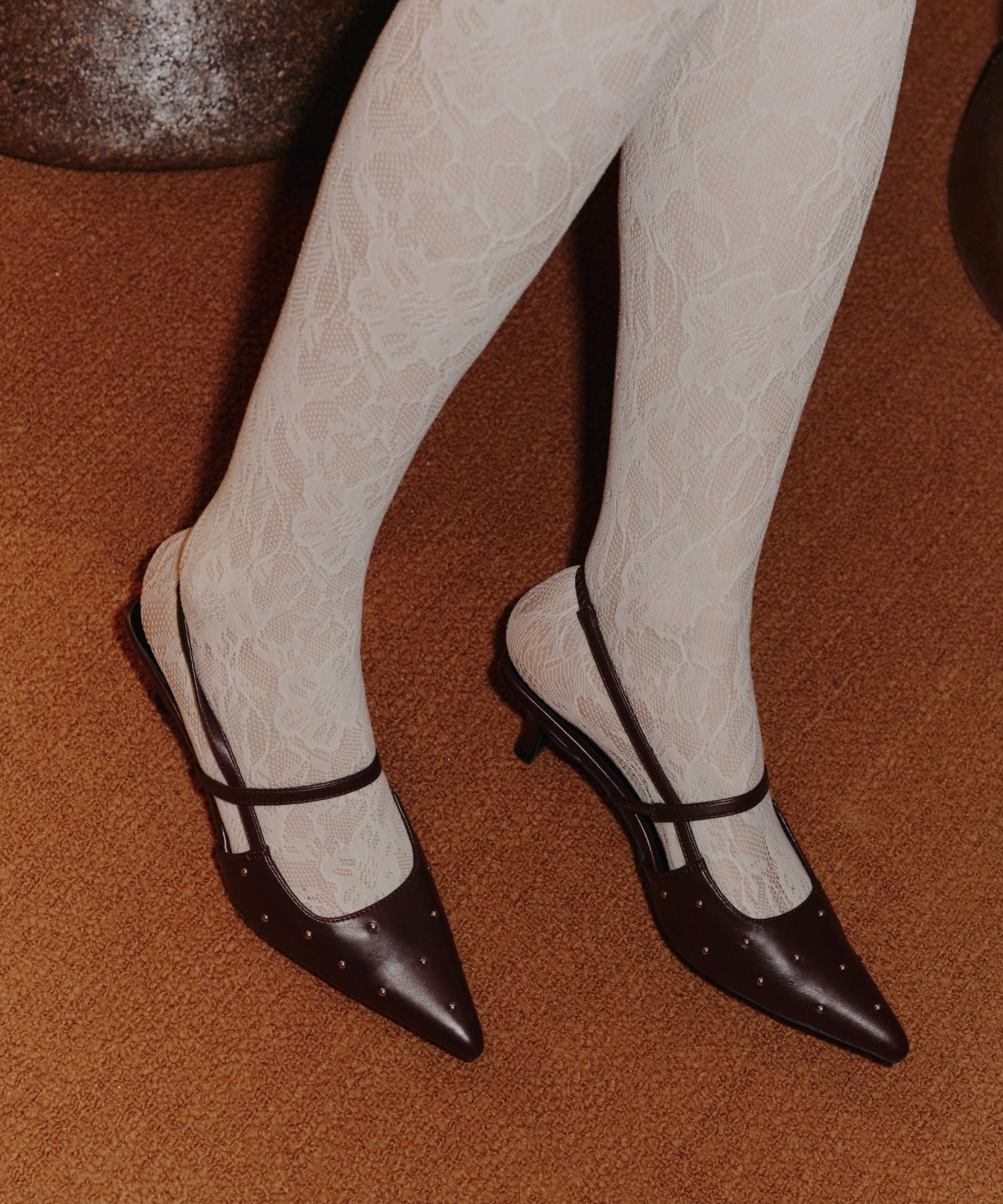 【POPUP】STUDS SLINGBACK ALWAYS SHOES