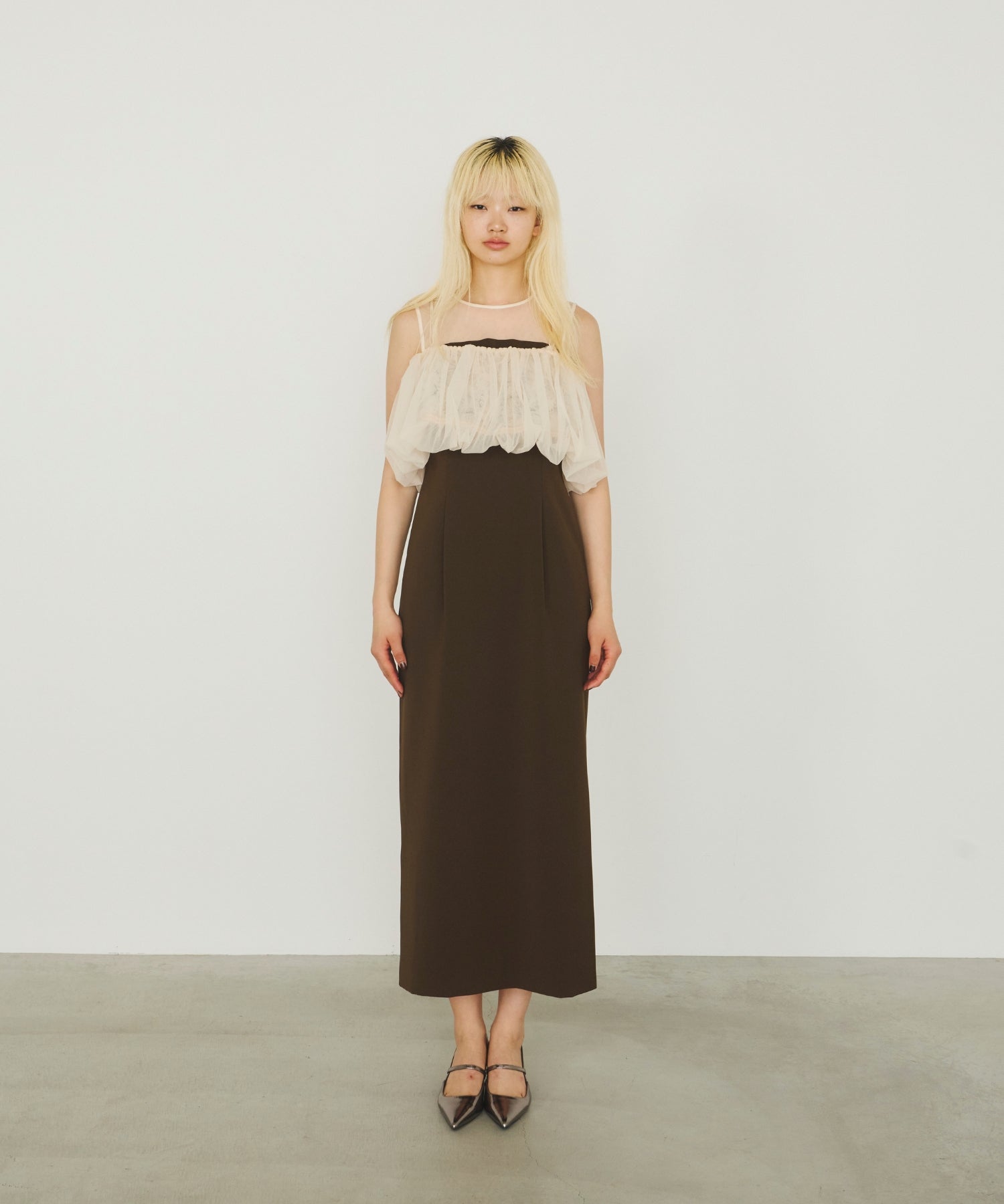 BALLOON FORM SET DRESS