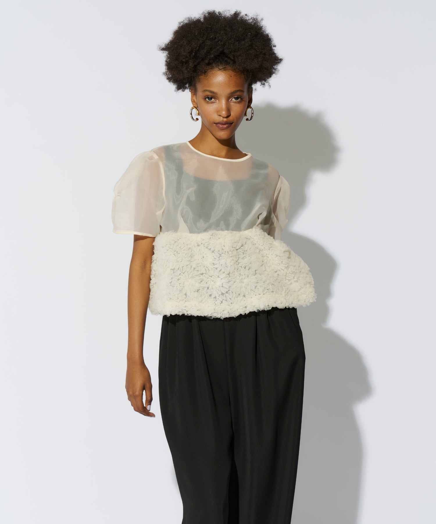 SWELL PEPLUM SET UP PANTS DRESS