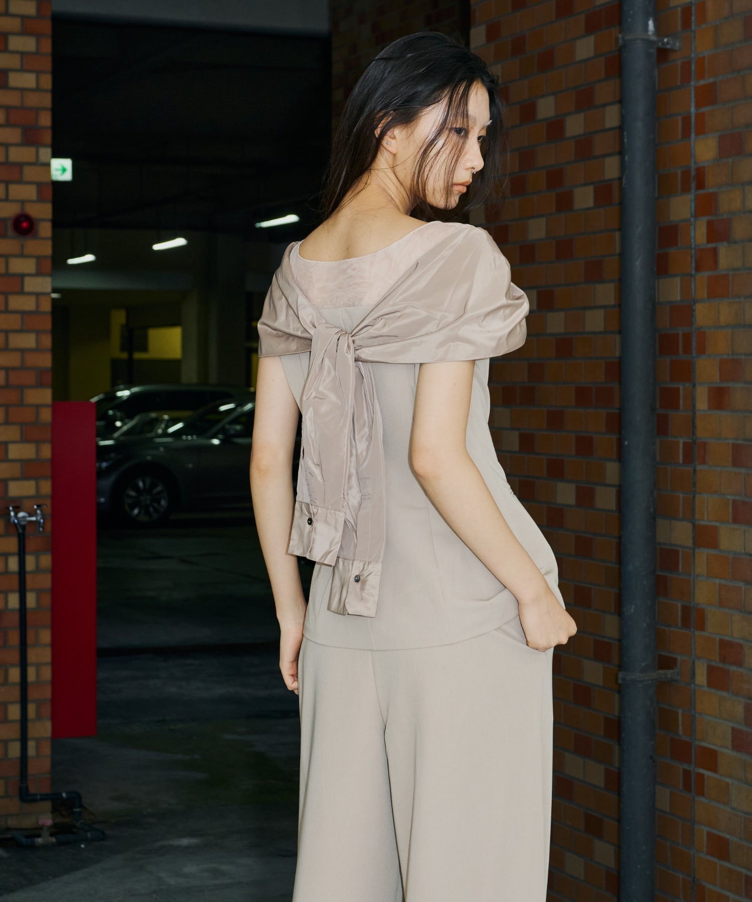 KNOT SHIRT DOCKING SETUP DRESS