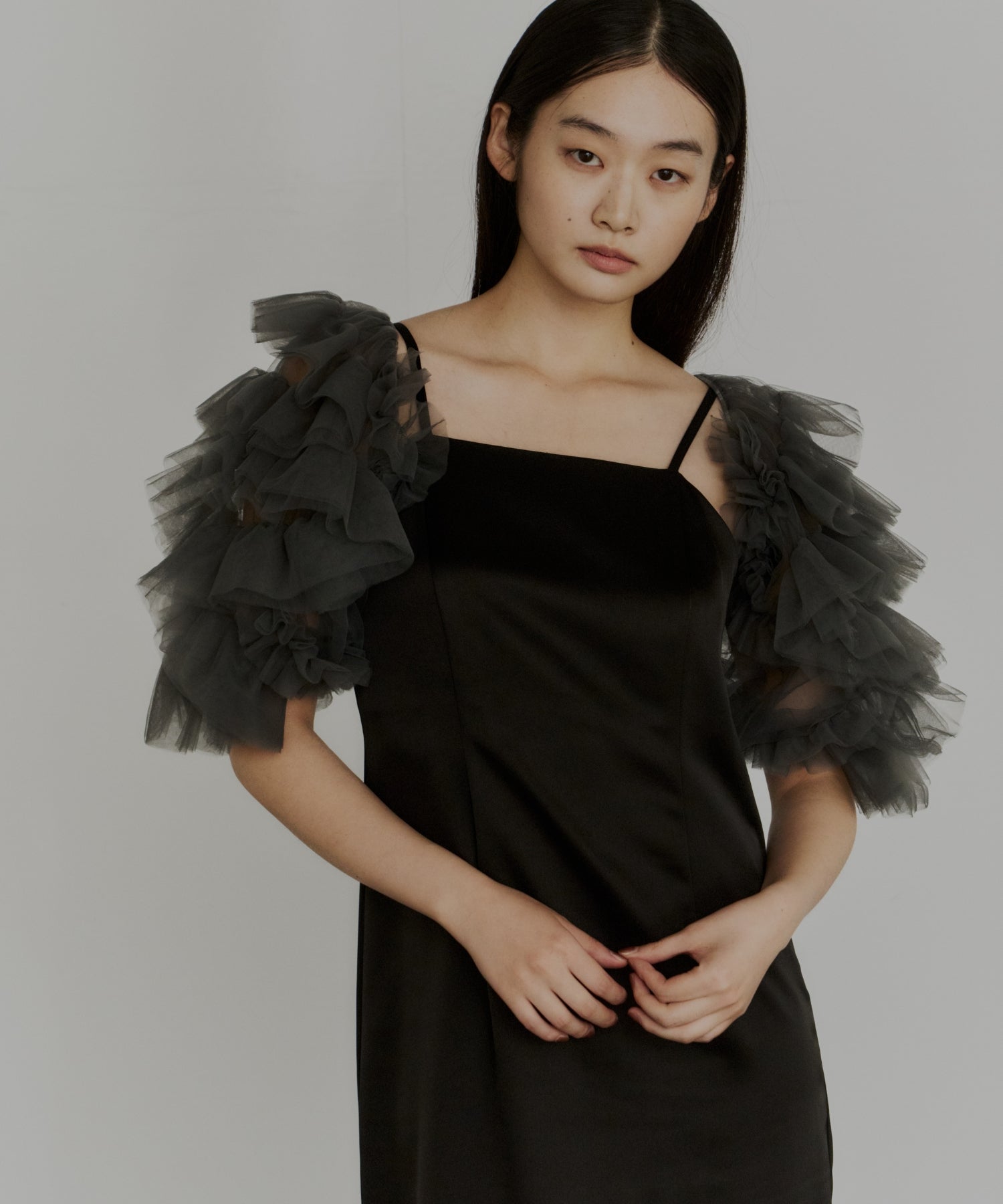 【POPUP】MIXING FRILLS BOLERO