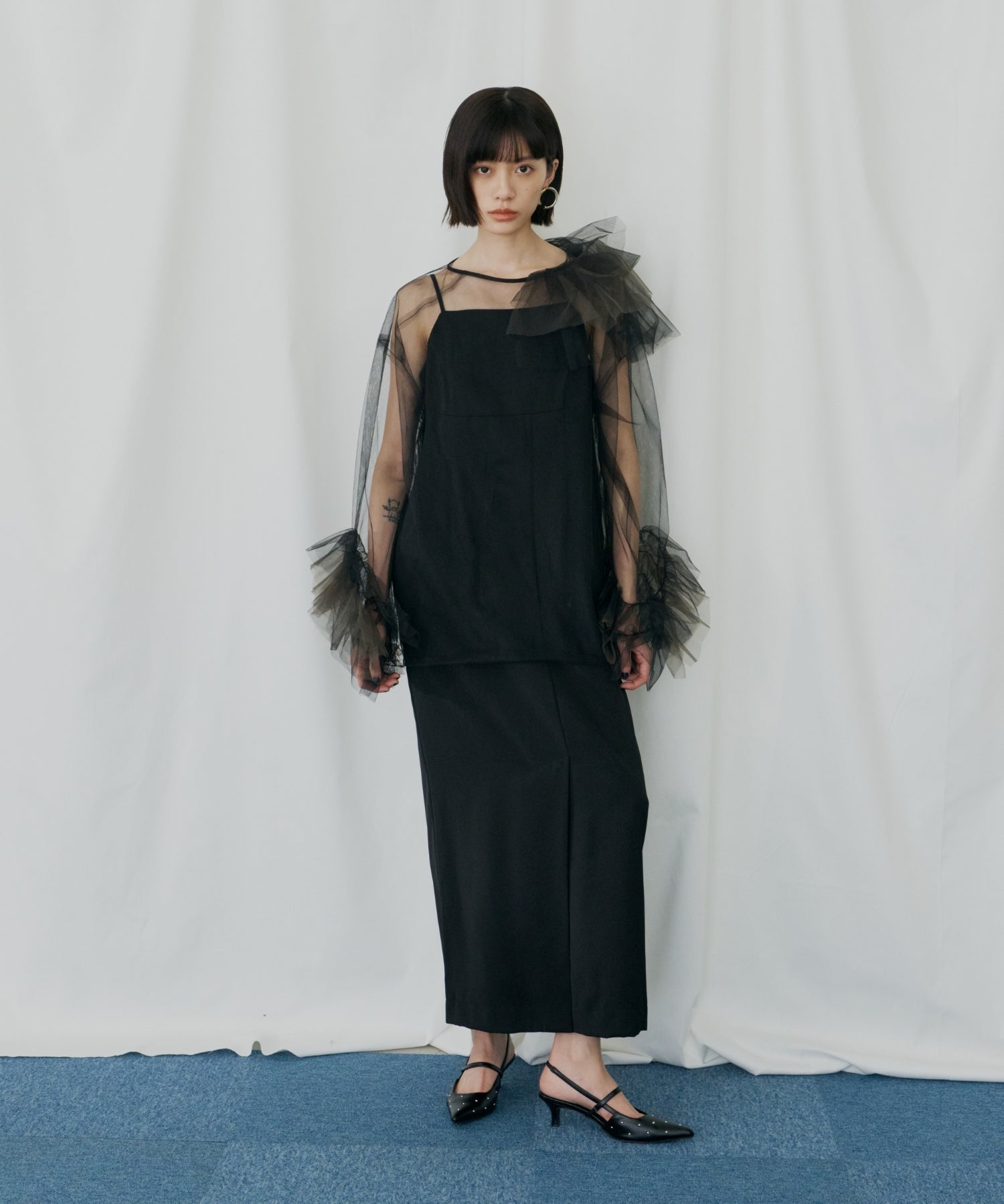 BLOOMING TULLE DRESS