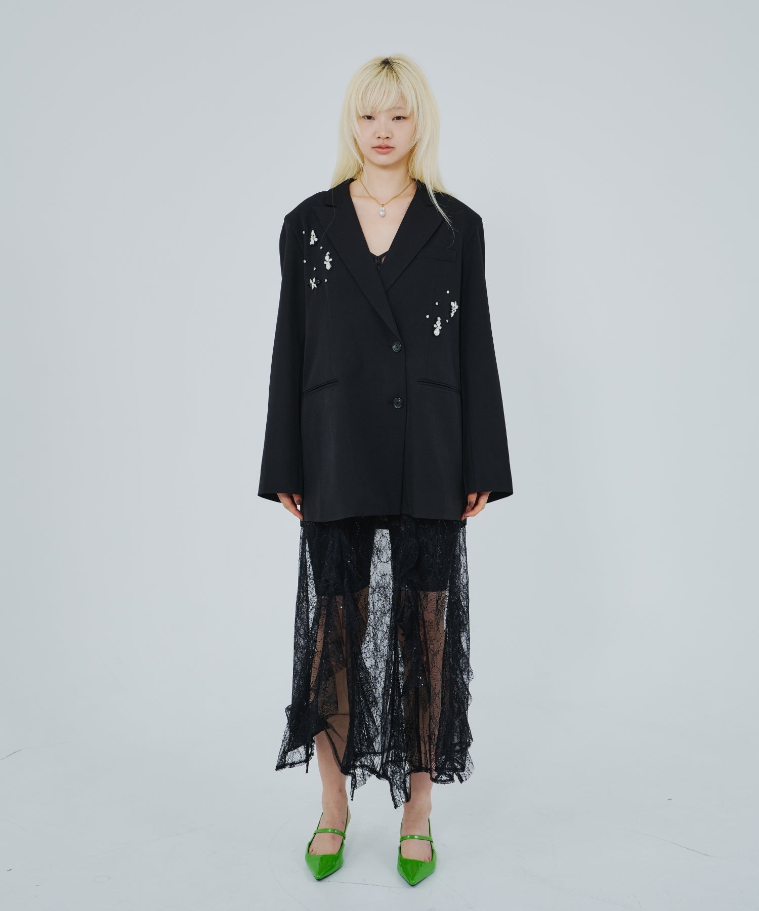 JEWELS SHINE BOXY JACKET