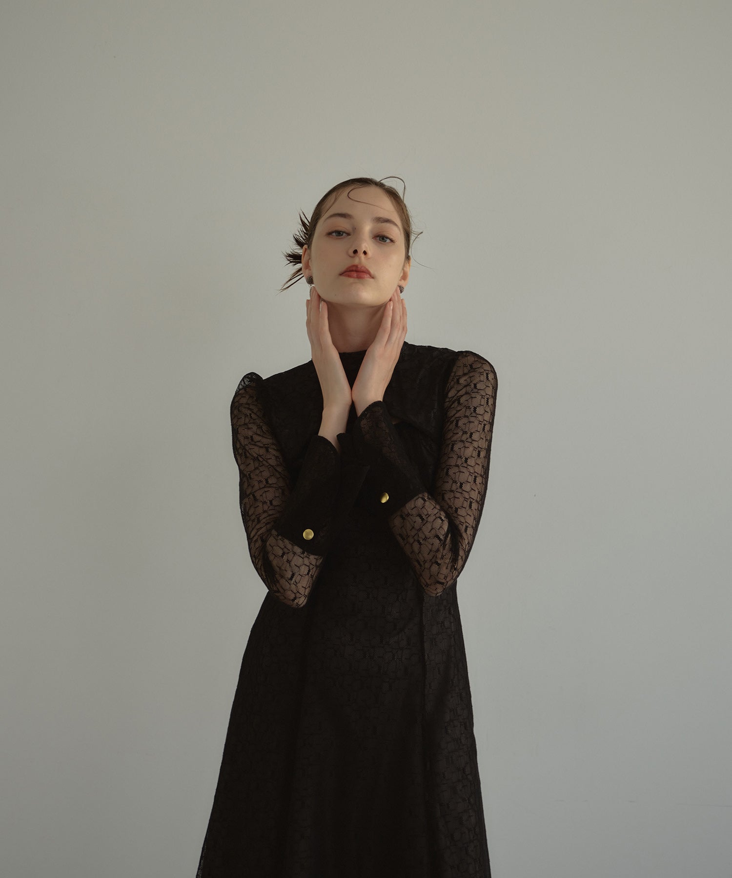 BACK OPEN GEOMETRIC DRESS