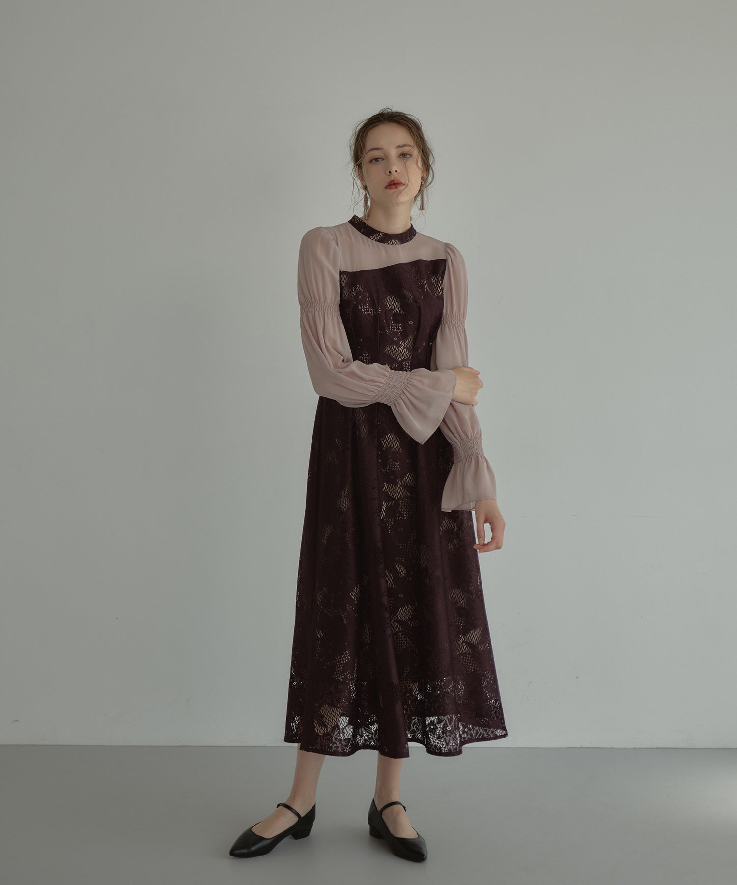 ASYMMETRY TACK DRESS
