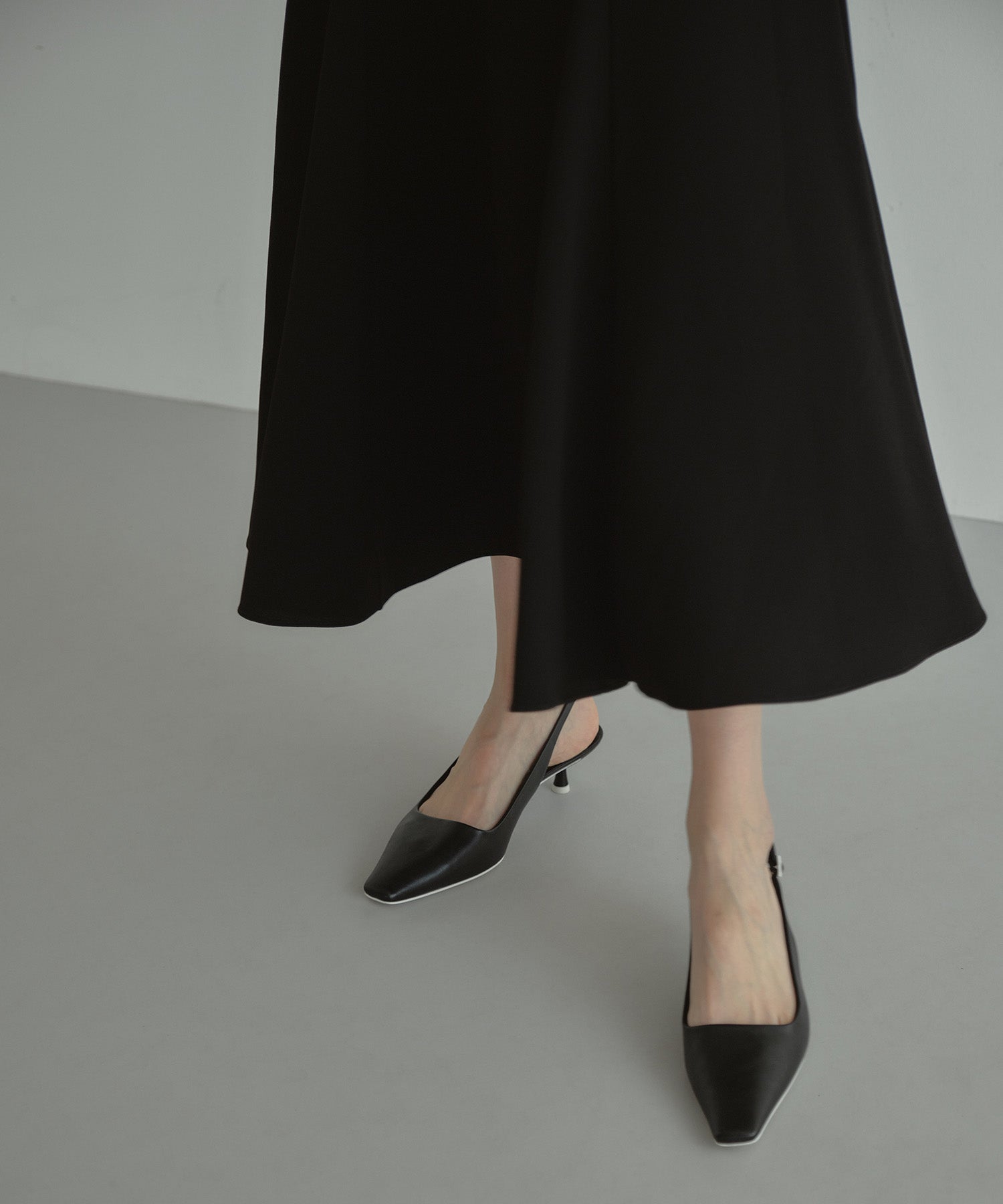 LAYERED CAPE DRESS